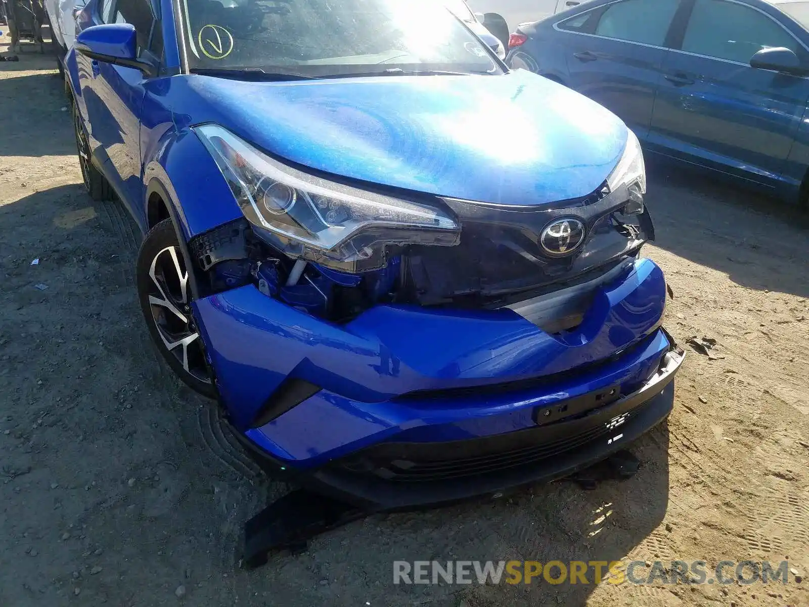 9 Photograph of a damaged car JTNKHMBX7K1018295 TOYOTA C-HR 2019