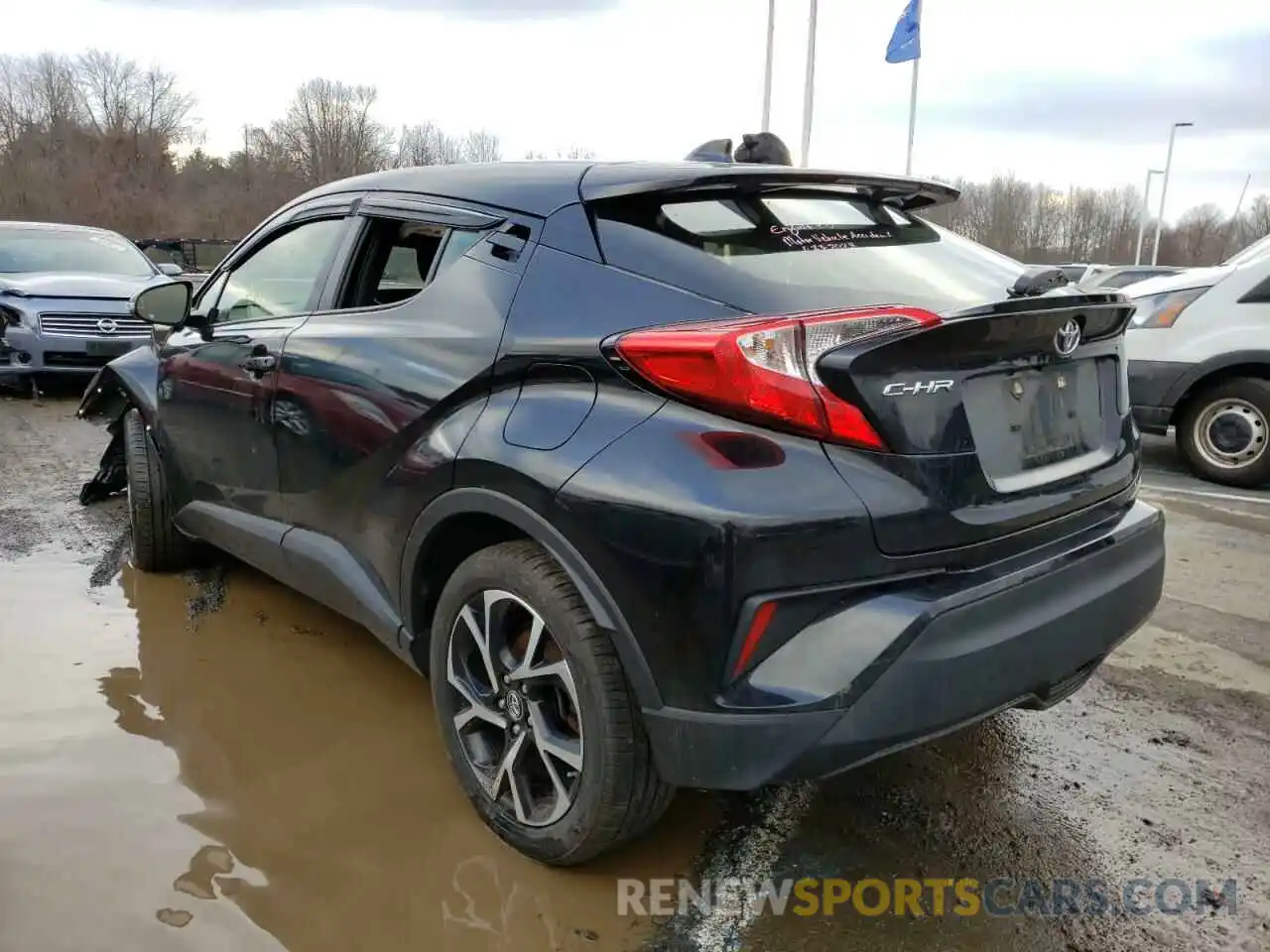 3 Photograph of a damaged car JTNKHMBX7K1018782 TOYOTA C-HR 2019