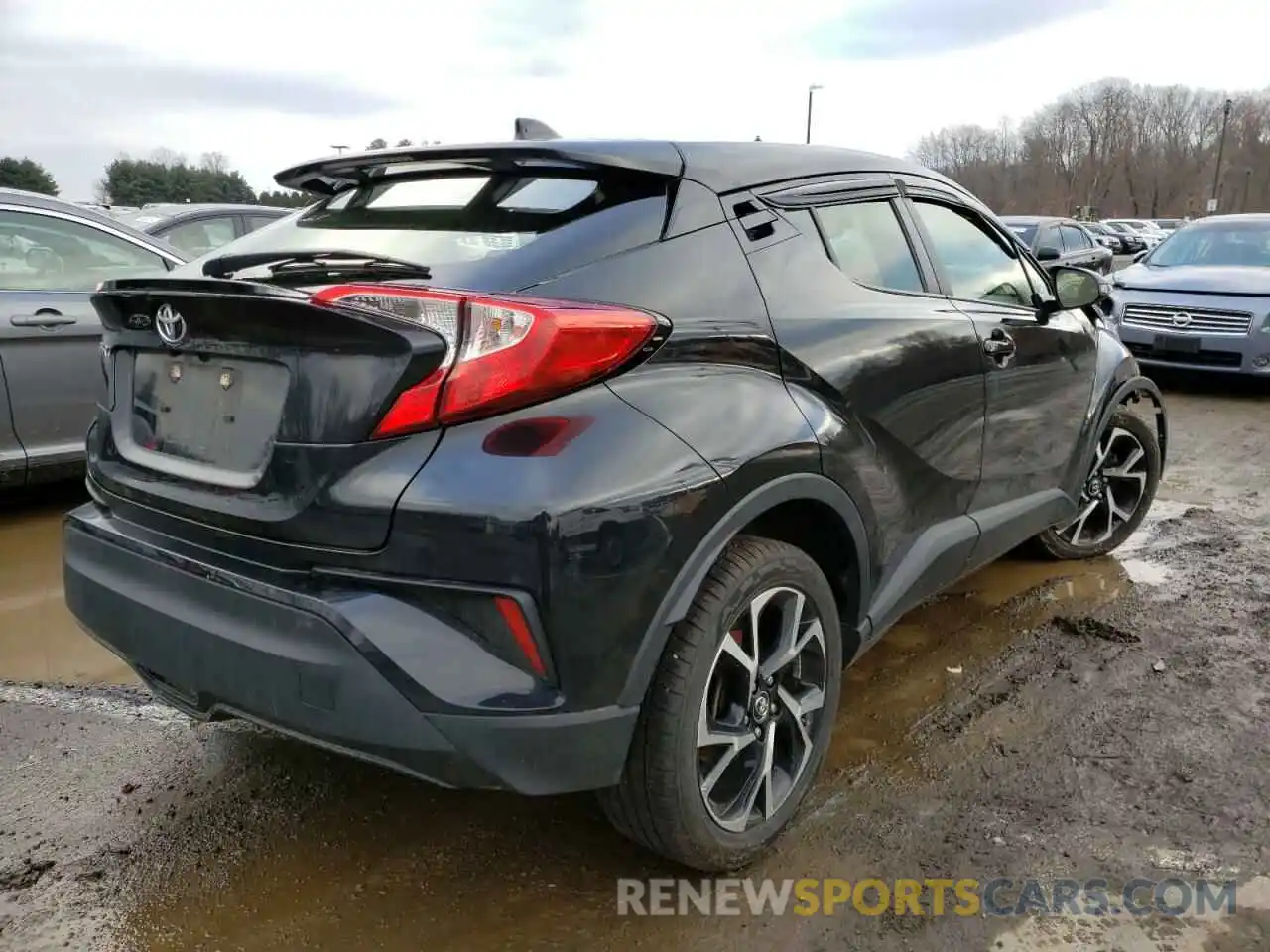 4 Photograph of a damaged car JTNKHMBX7K1018782 TOYOTA C-HR 2019