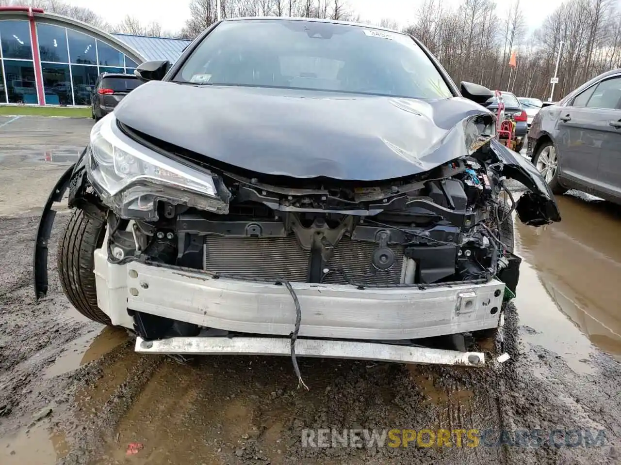 9 Photograph of a damaged car JTNKHMBX7K1018782 TOYOTA C-HR 2019