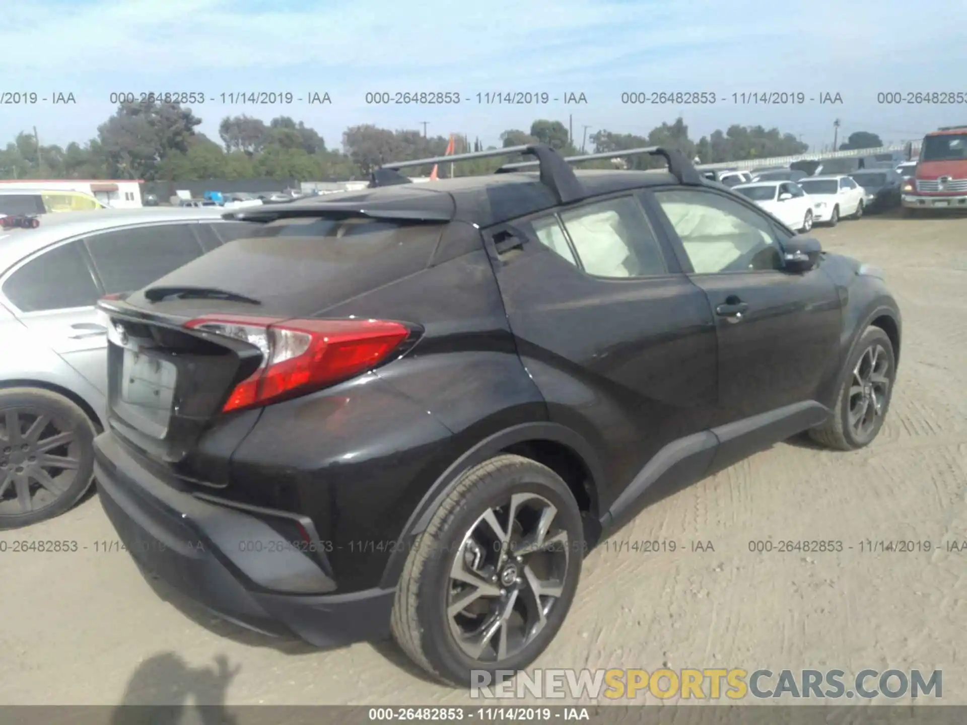 4 Photograph of a damaged car JTNKHMBX7K1018958 TOYOTA C-HR 2019