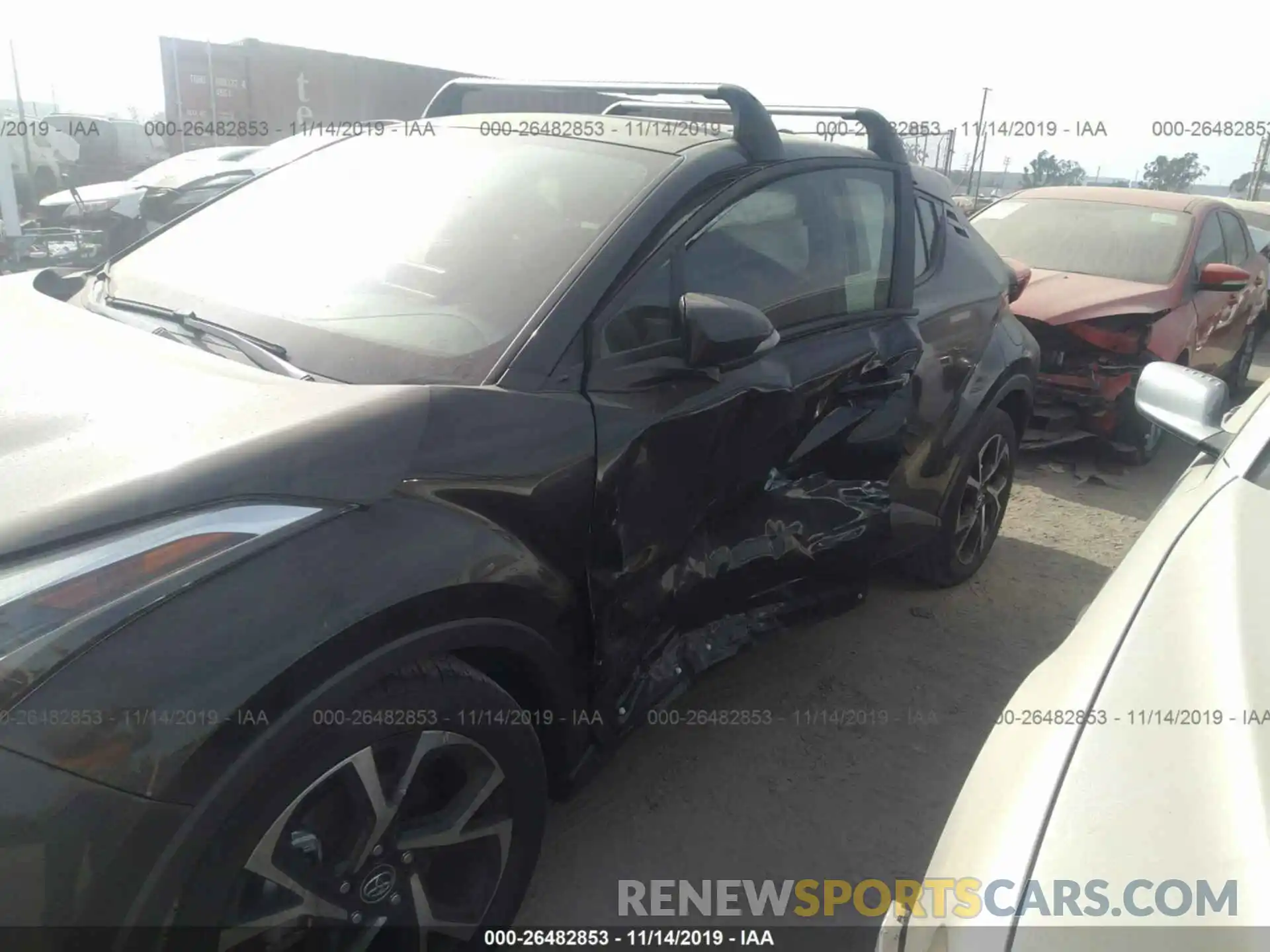 6 Photograph of a damaged car JTNKHMBX7K1018958 TOYOTA C-HR 2019