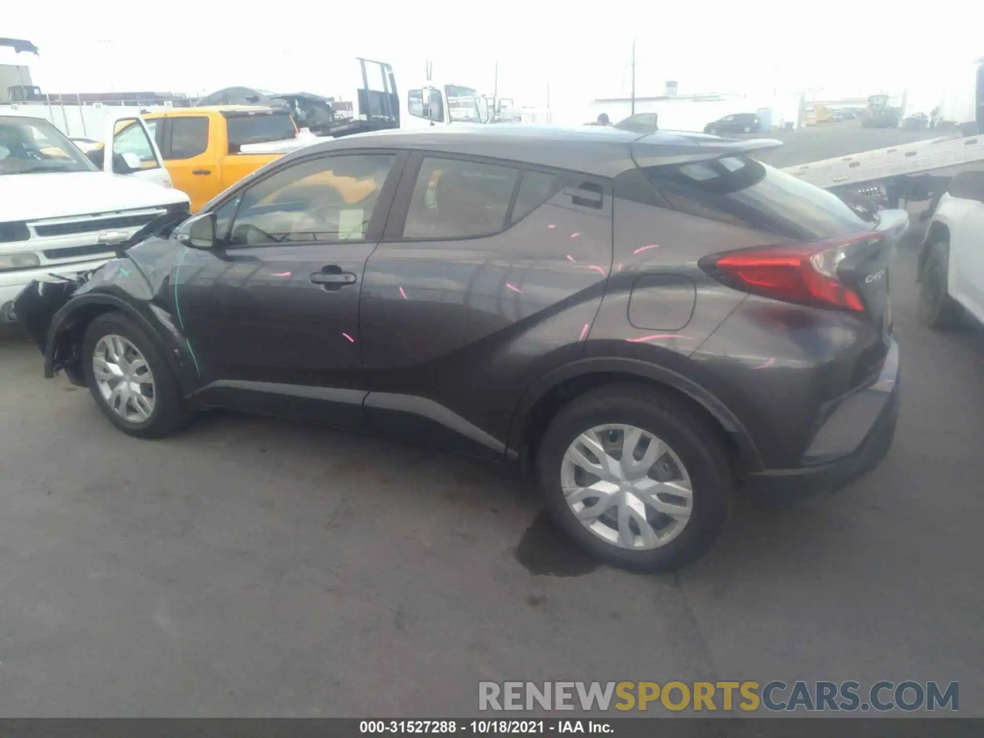 3 Photograph of a damaged car JTNKHMBX7K1019575 TOYOTA C-HR 2019