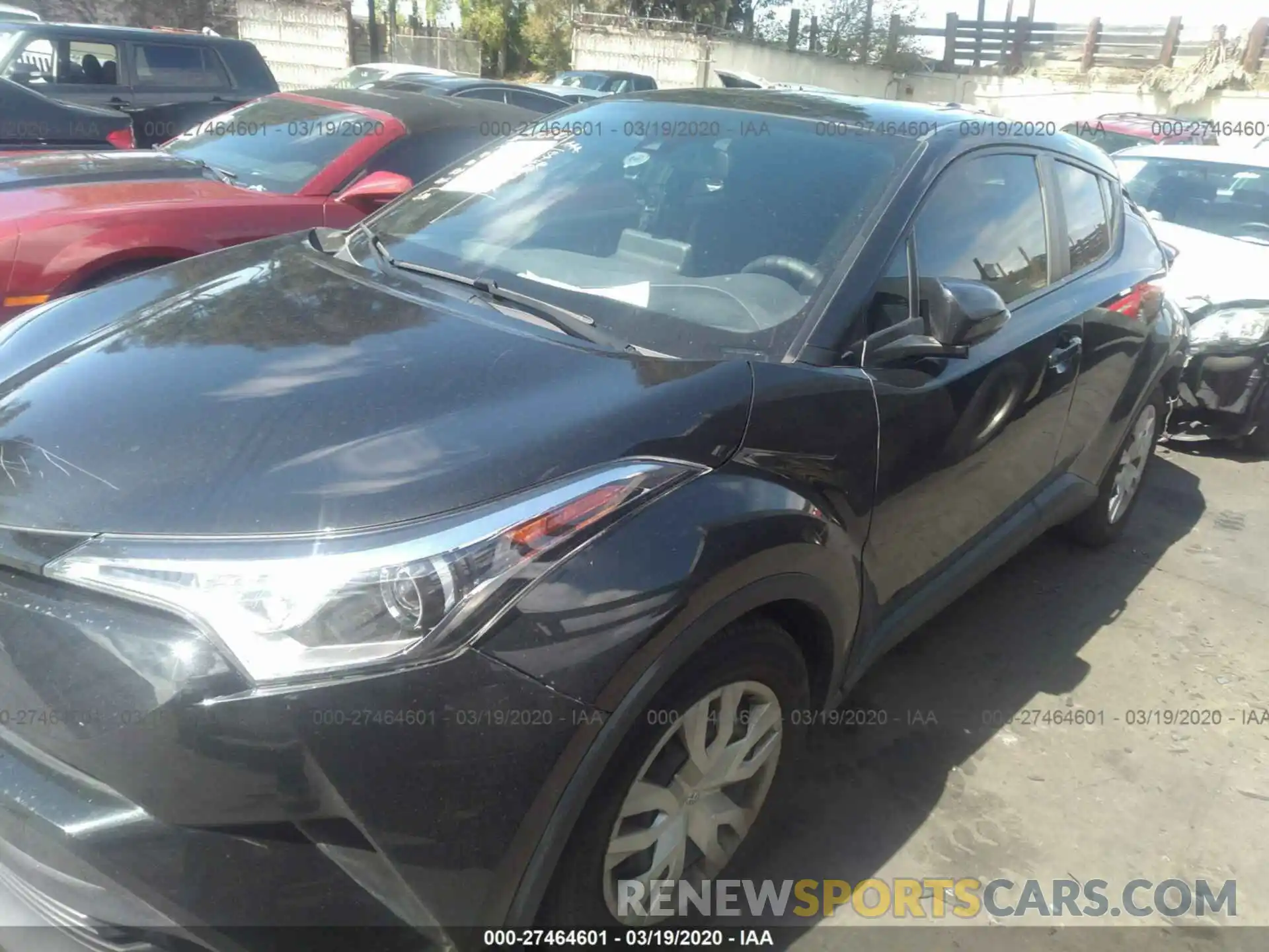 2 Photograph of a damaged car JTNKHMBX7K1019706 TOYOTA C-HR 2019