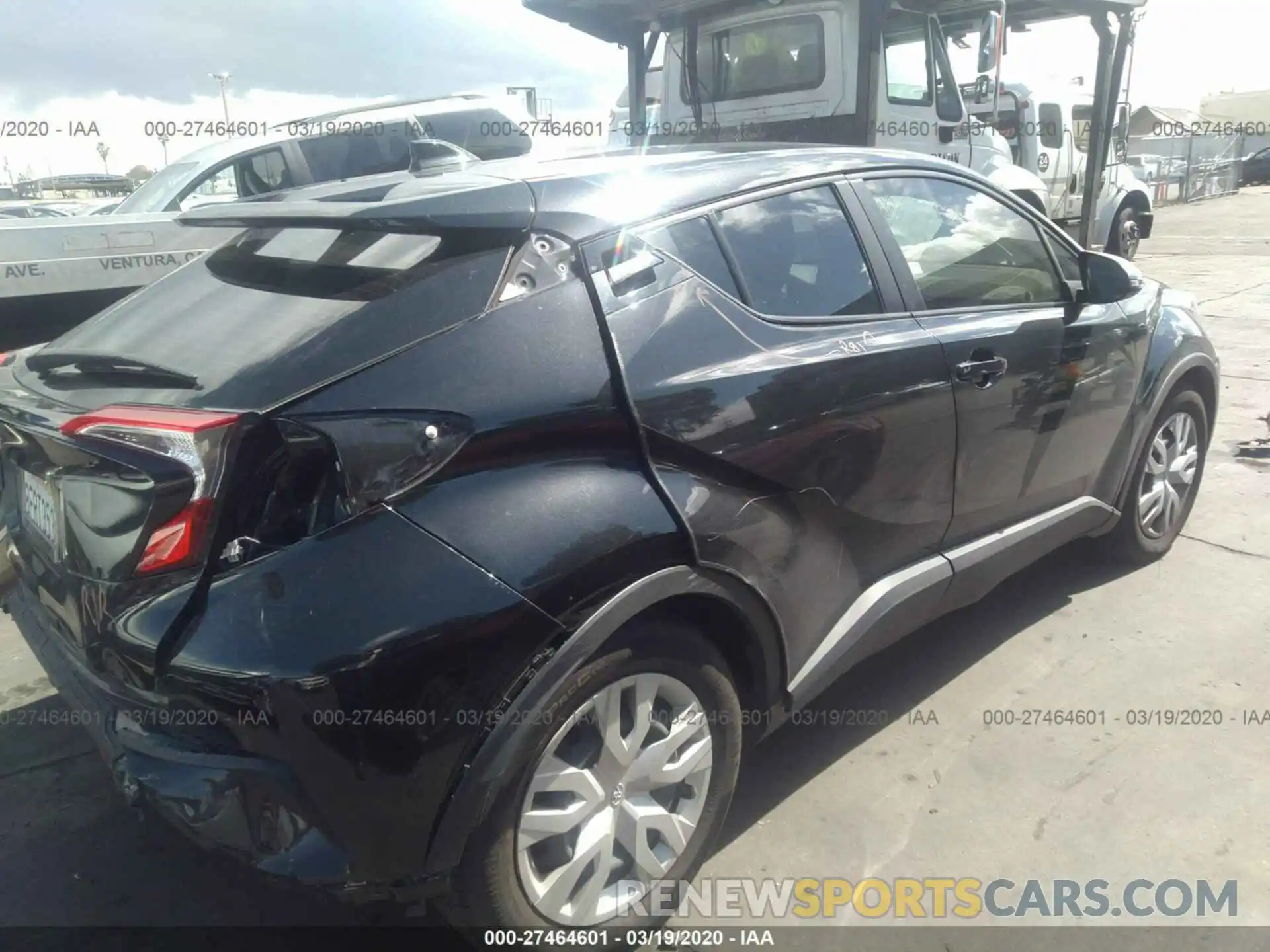 4 Photograph of a damaged car JTNKHMBX7K1019706 TOYOTA C-HR 2019