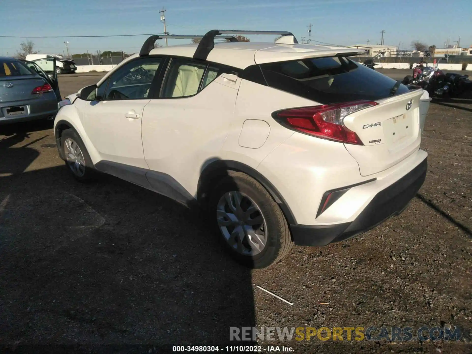 3 Photograph of a damaged car JTNKHMBX7K1020421 TOYOTA C-HR 2019