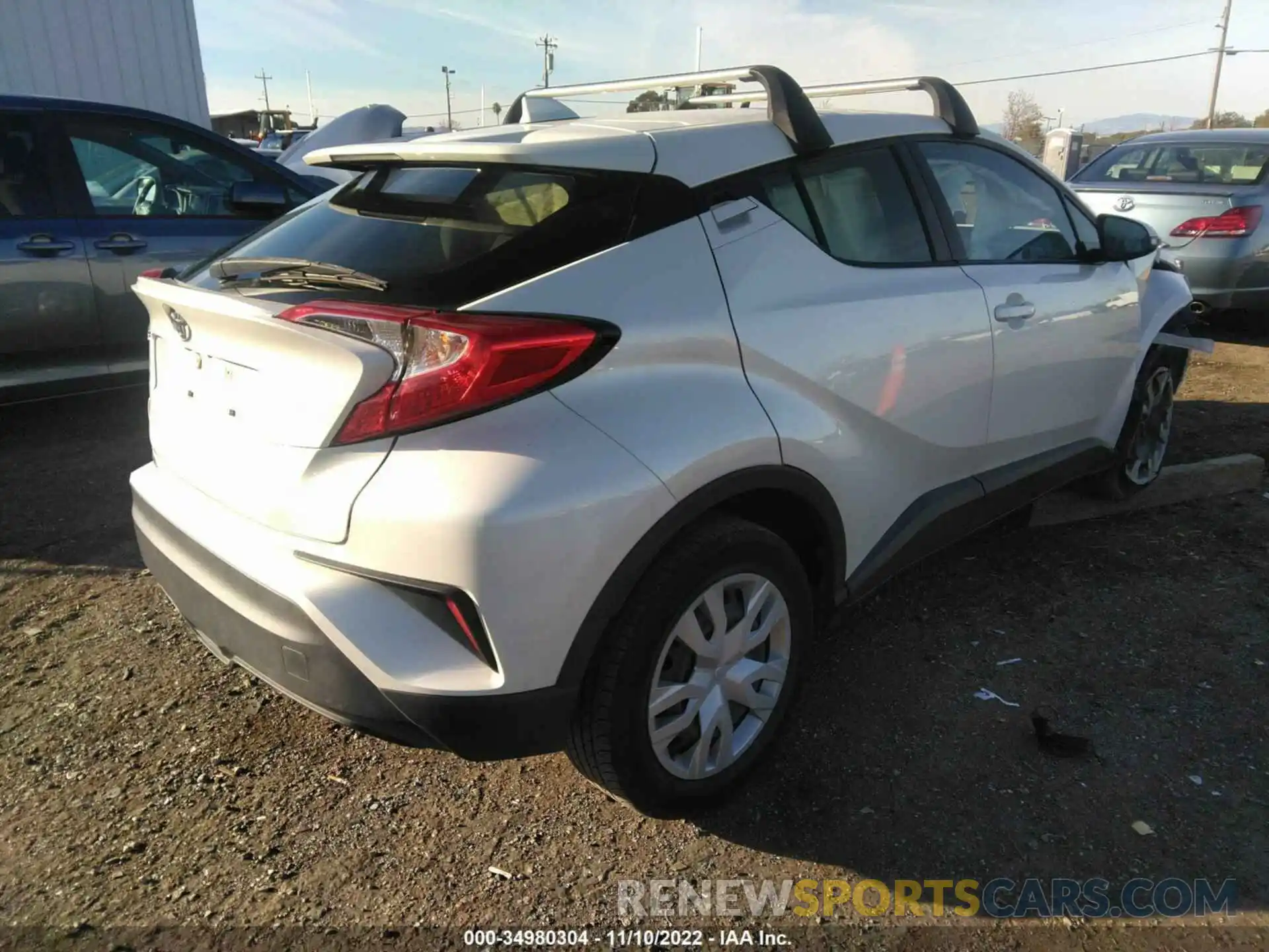 4 Photograph of a damaged car JTNKHMBX7K1020421 TOYOTA C-HR 2019