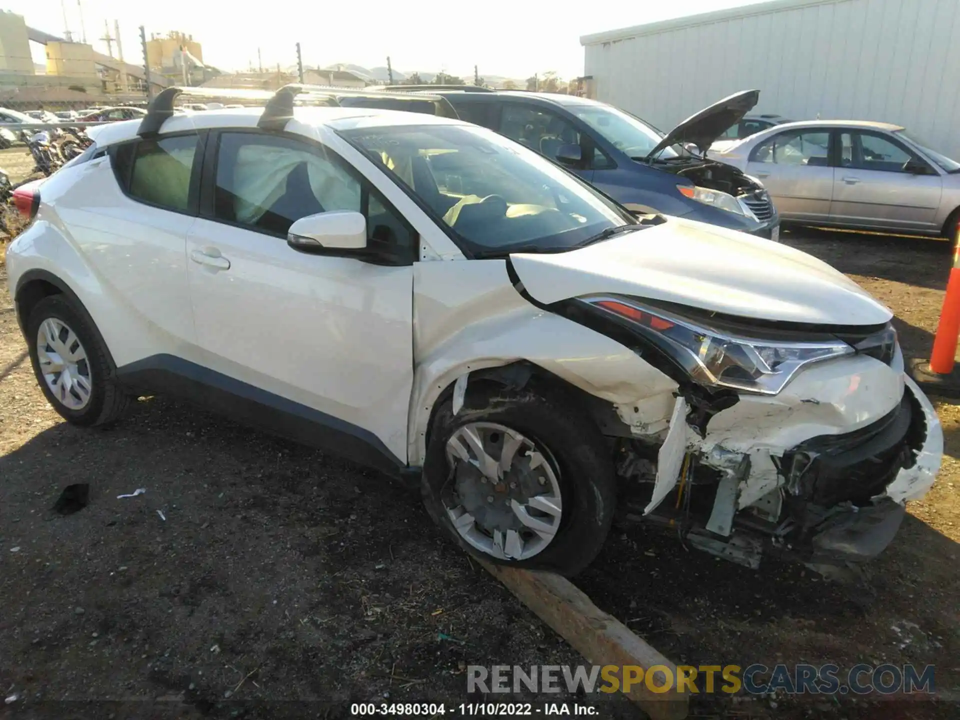 6 Photograph of a damaged car JTNKHMBX7K1020421 TOYOTA C-HR 2019