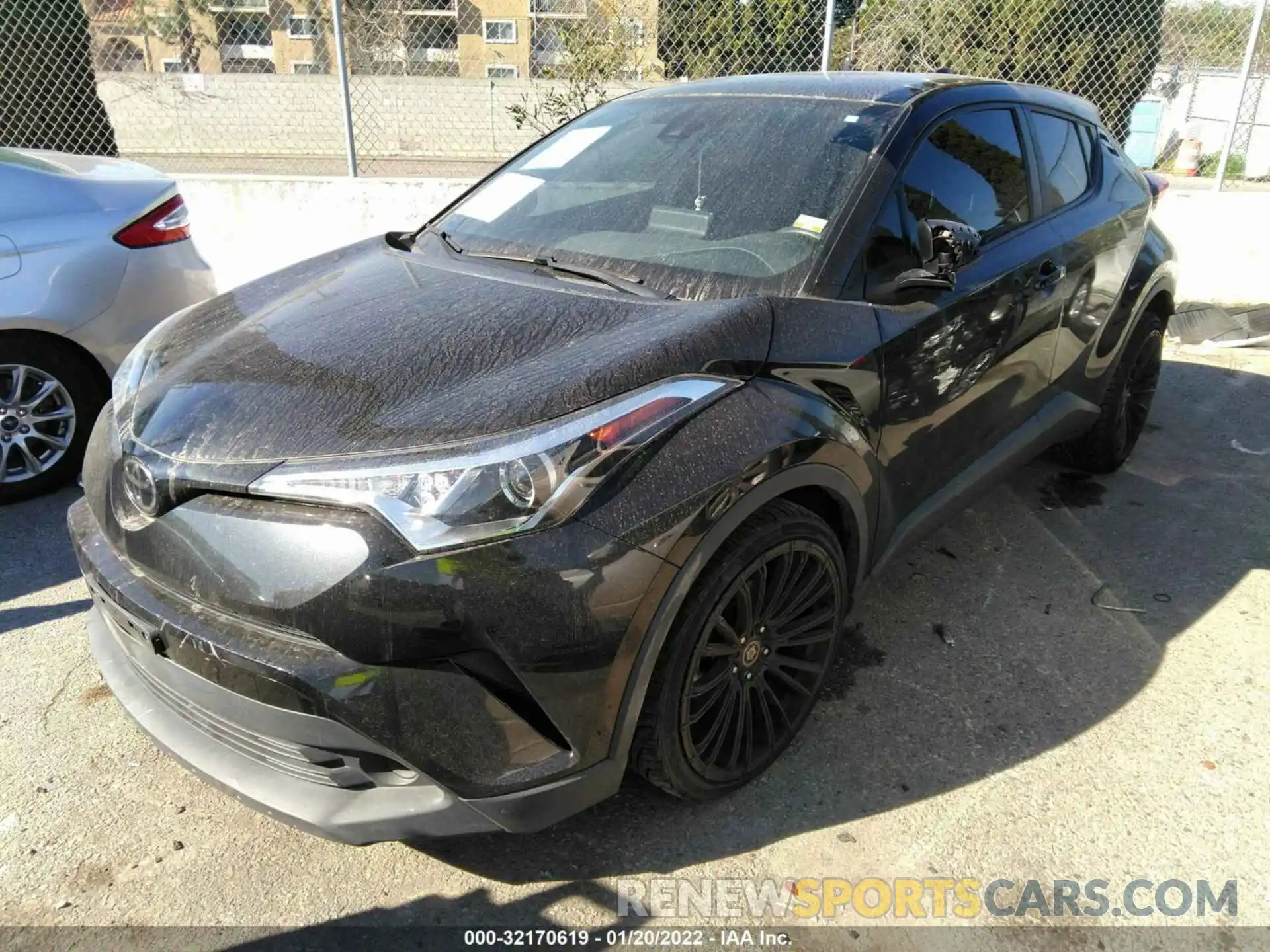 2 Photograph of a damaged car JTNKHMBX7K1022721 TOYOTA C-HR 2019