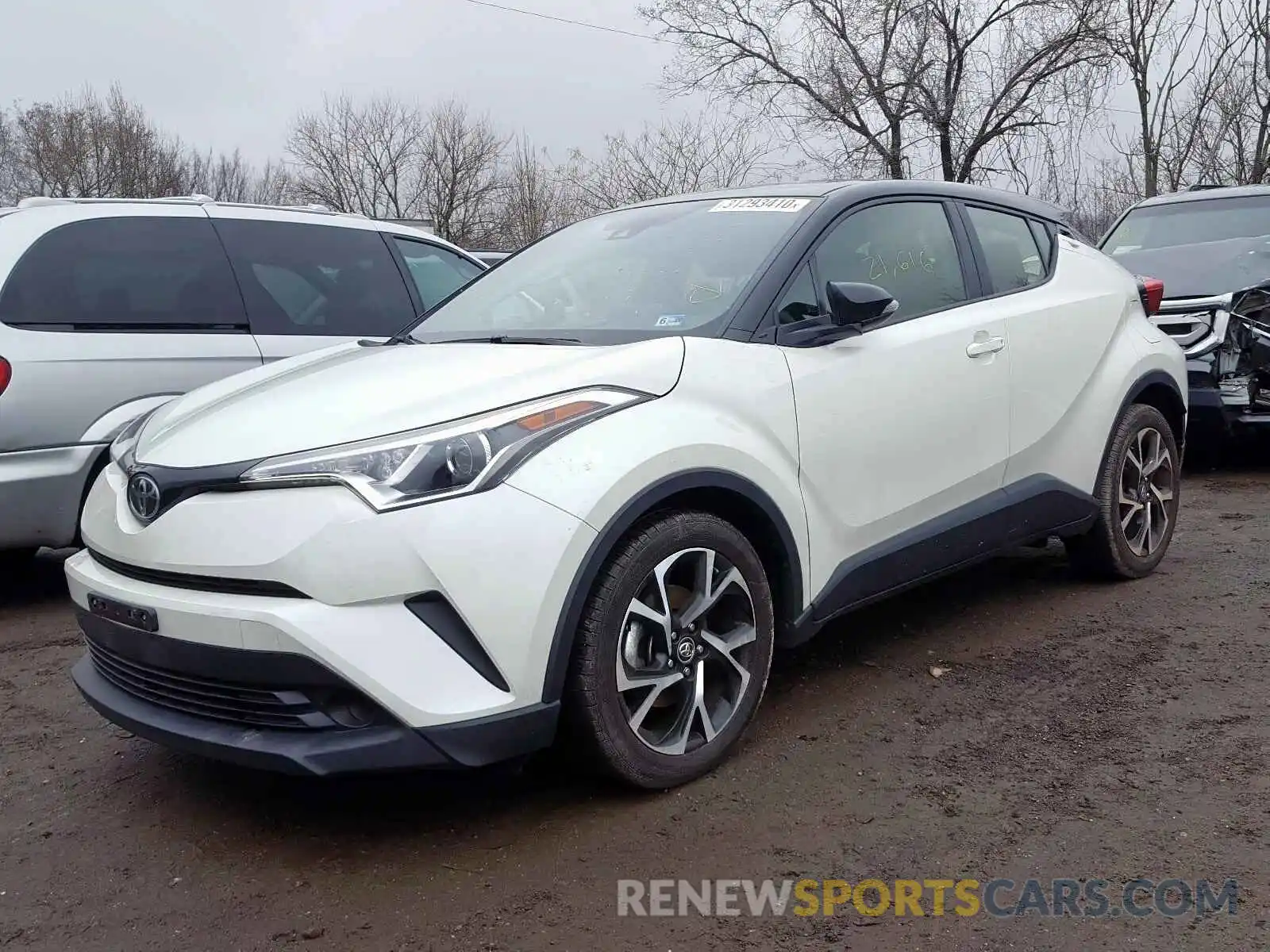 2 Photograph of a damaged car JTNKHMBX7K1023514 TOYOTA C-HR 2019