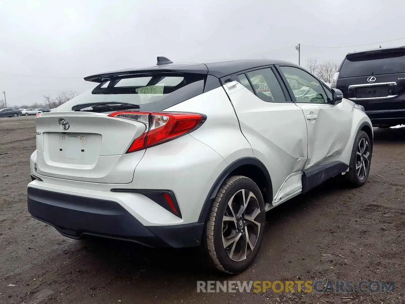 4 Photograph of a damaged car JTNKHMBX7K1023514 TOYOTA C-HR 2019