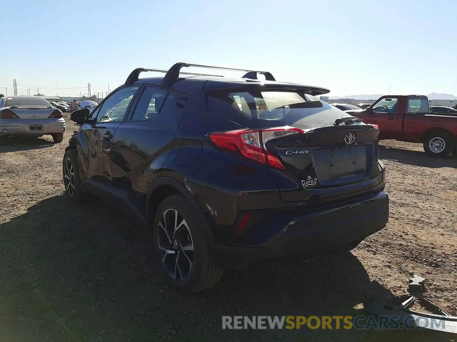 3 Photograph of a damaged car JTNKHMBX7K1023772 TOYOTA C-HR 2019