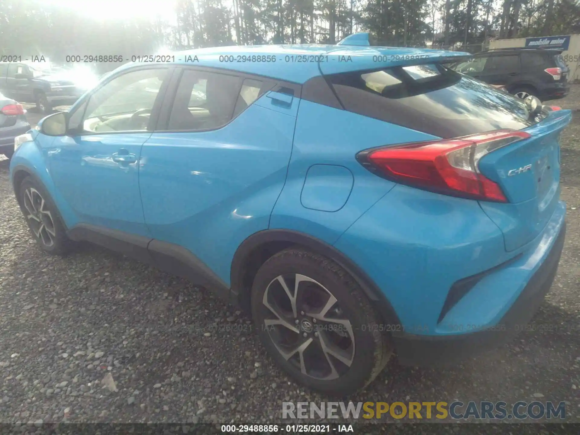 3 Photograph of a damaged car JTNKHMBX7K1024081 TOYOTA C-HR 2019