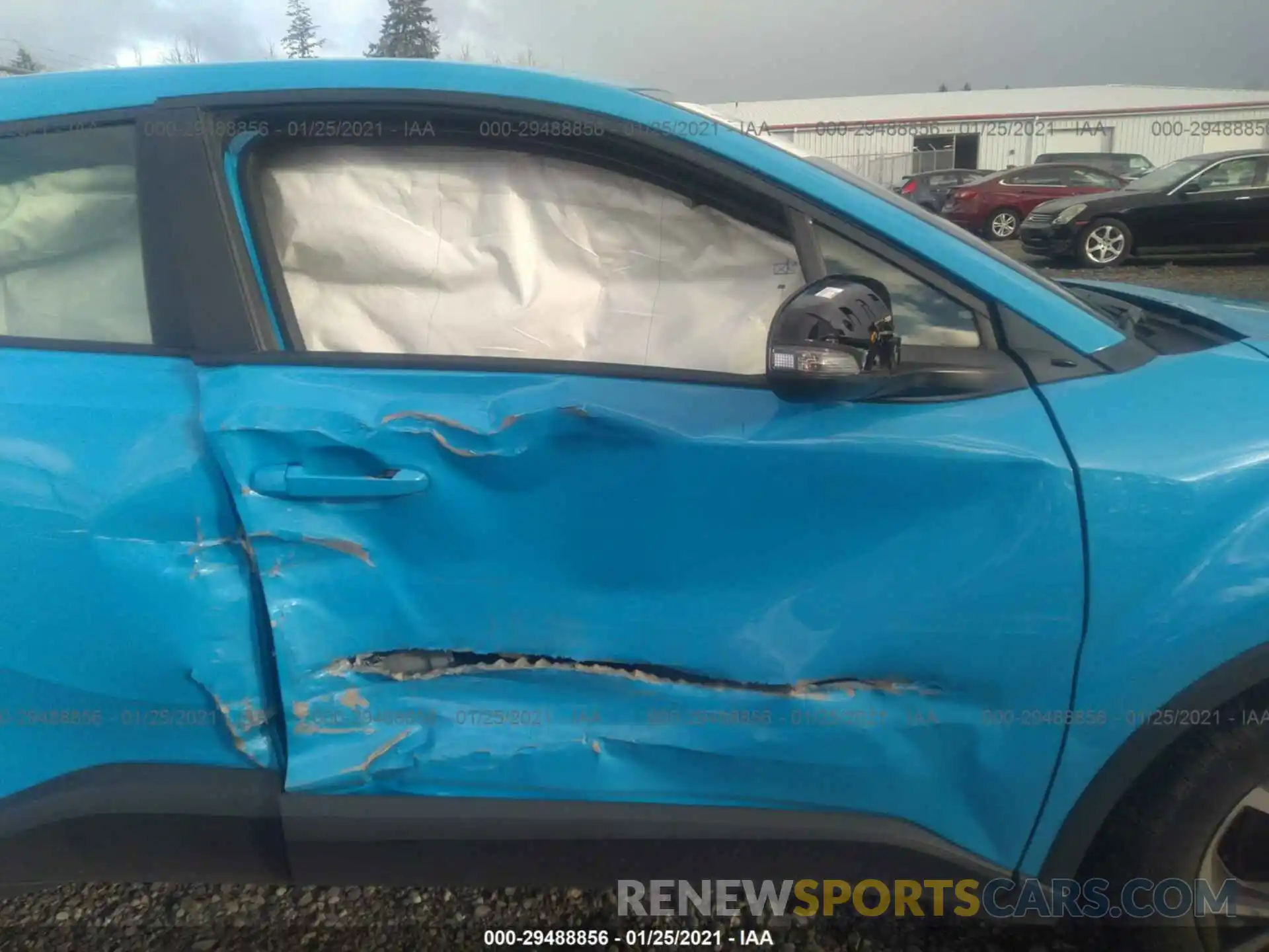 6 Photograph of a damaged car JTNKHMBX7K1024081 TOYOTA C-HR 2019