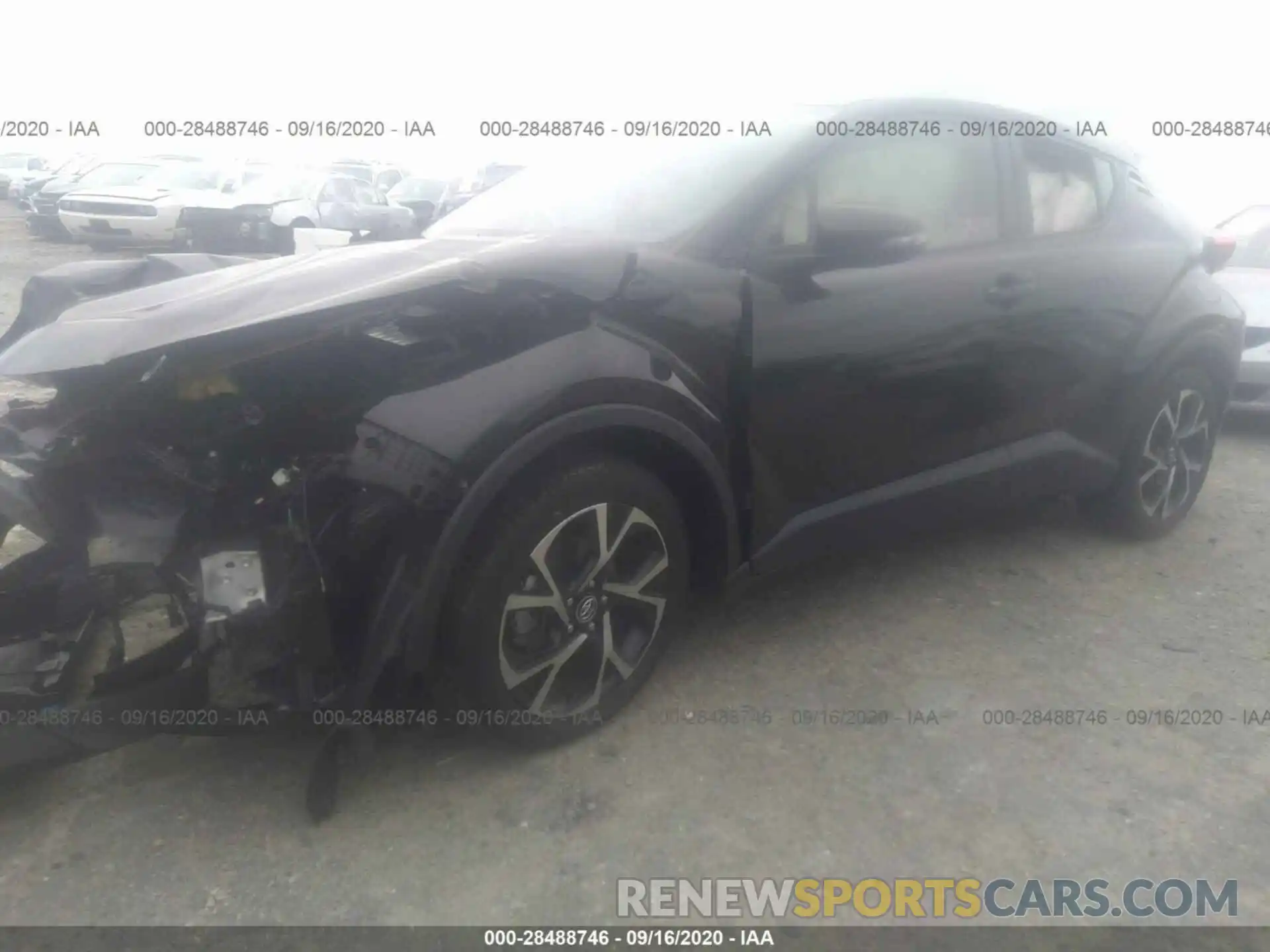 2 Photograph of a damaged car JTNKHMBX7K1026221 TOYOTA C-HR 2019