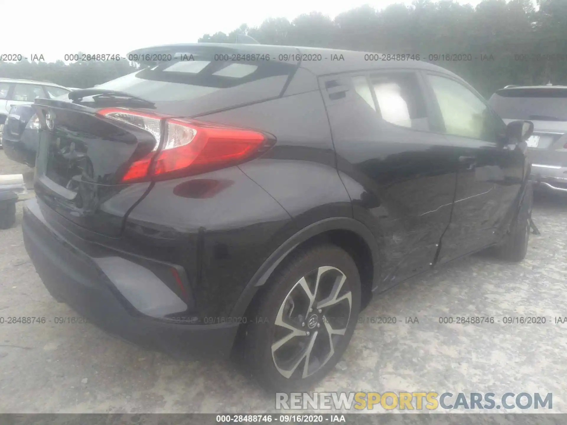 4 Photograph of a damaged car JTNKHMBX7K1026221 TOYOTA C-HR 2019