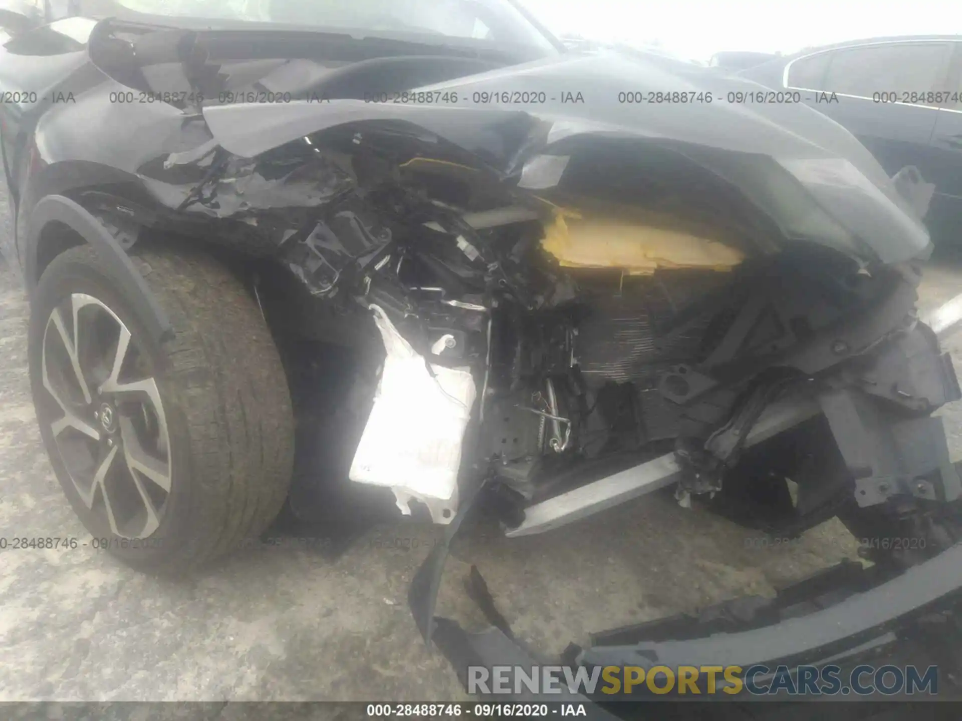 6 Photograph of a damaged car JTNKHMBX7K1026221 TOYOTA C-HR 2019