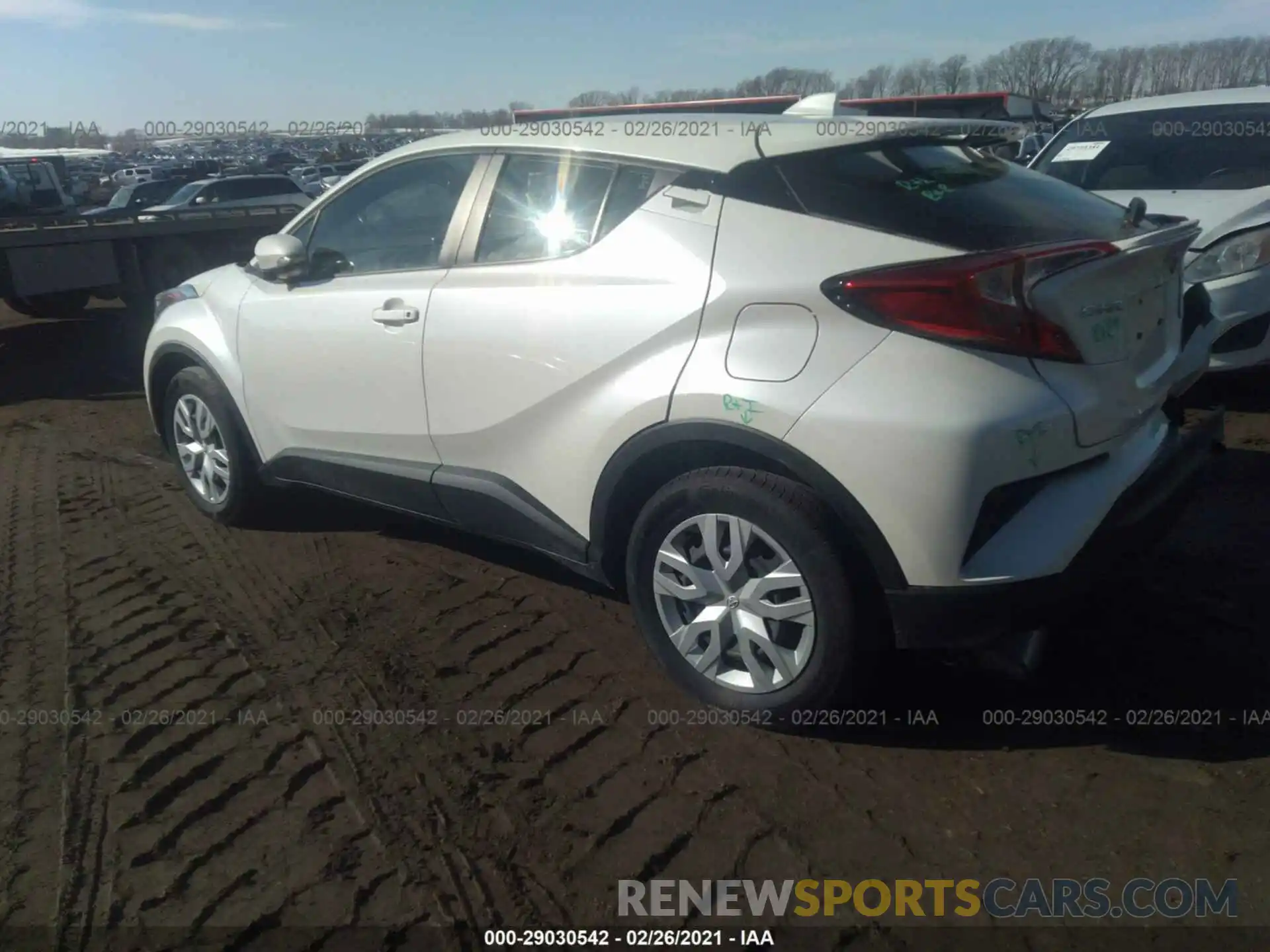 2 Photograph of a damaged car JTNKHMBX7K1026428 TOYOTA C-HR 2019