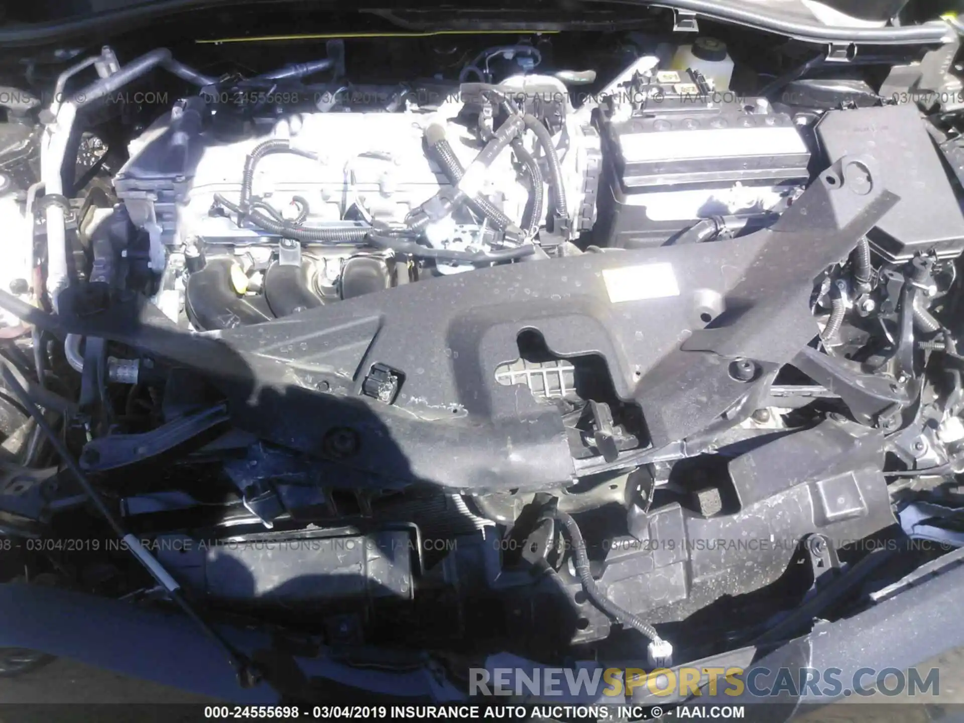 10 Photograph of a damaged car JTNKHMBX7K1027143 TOYOTA C-HR 2019