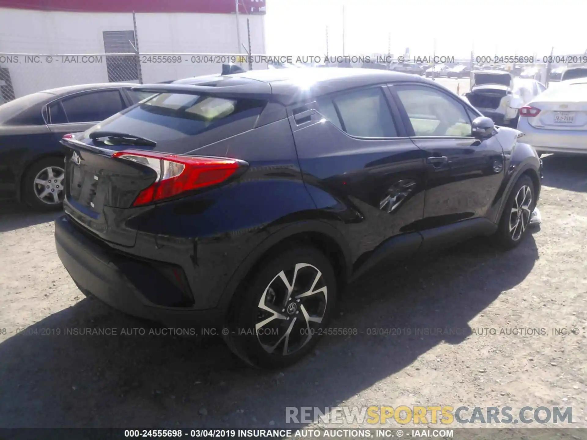 4 Photograph of a damaged car JTNKHMBX7K1027143 TOYOTA C-HR 2019