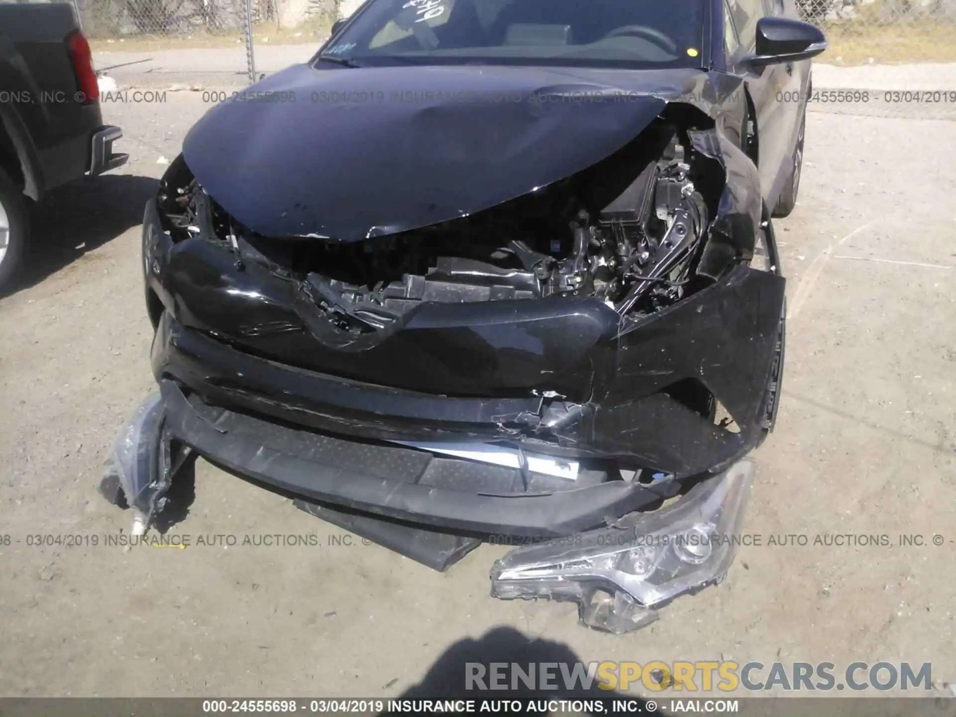 6 Photograph of a damaged car JTNKHMBX7K1027143 TOYOTA C-HR 2019