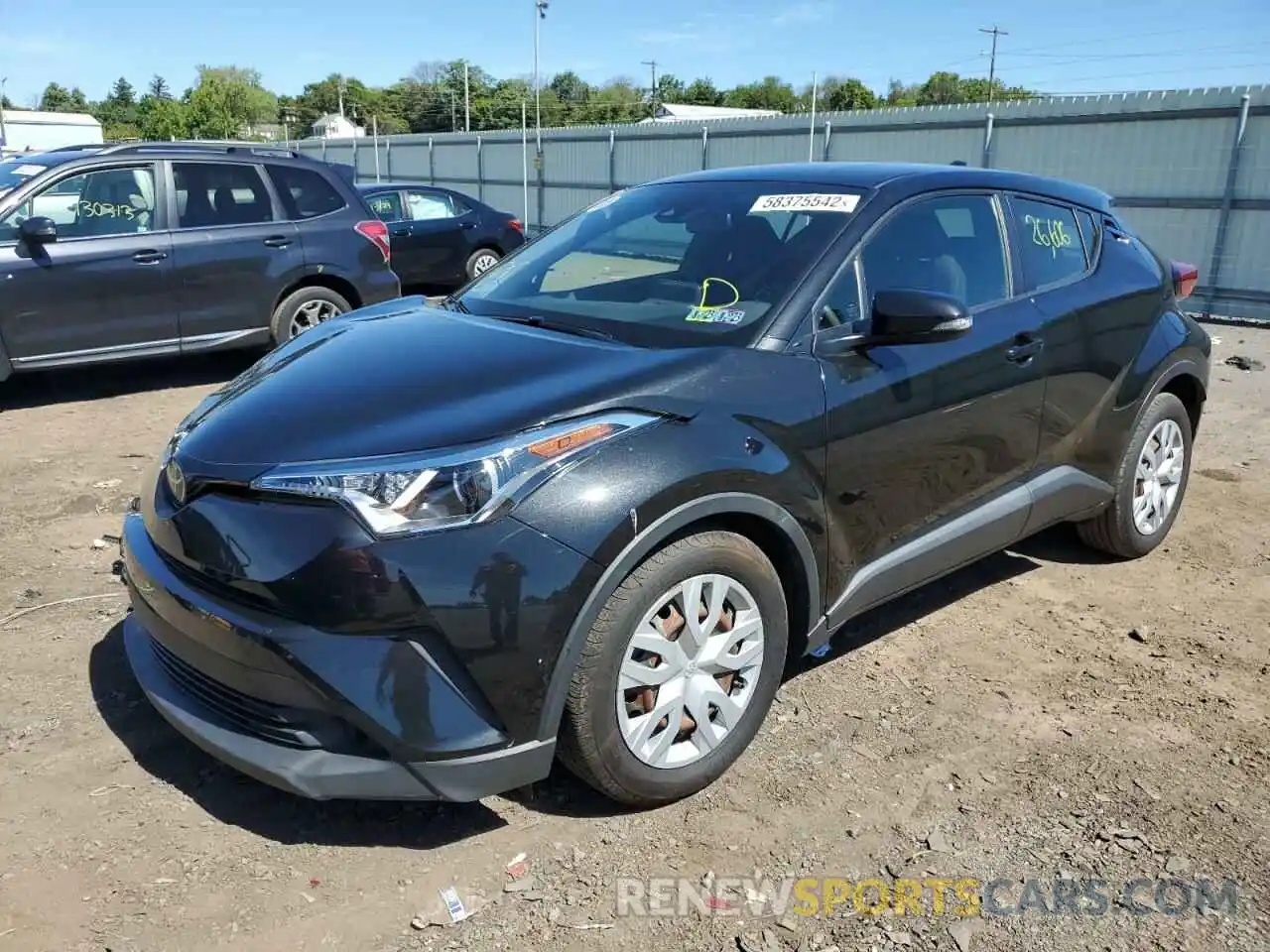 2 Photograph of a damaged car JTNKHMBX7K1027272 TOYOTA C-HR 2019