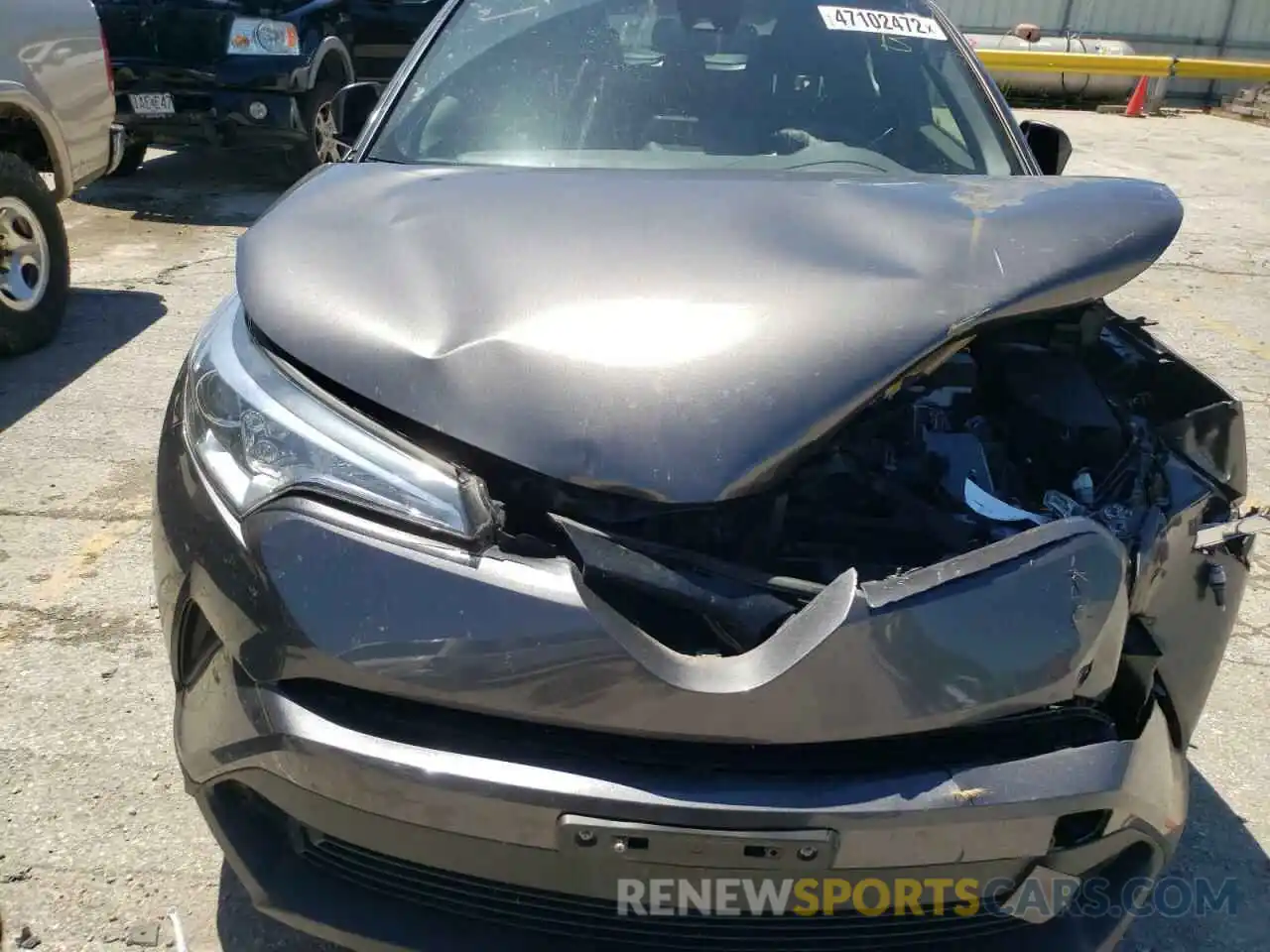 7 Photograph of a damaged car JTNKHMBX7K1027580 TOYOTA C-HR 2019