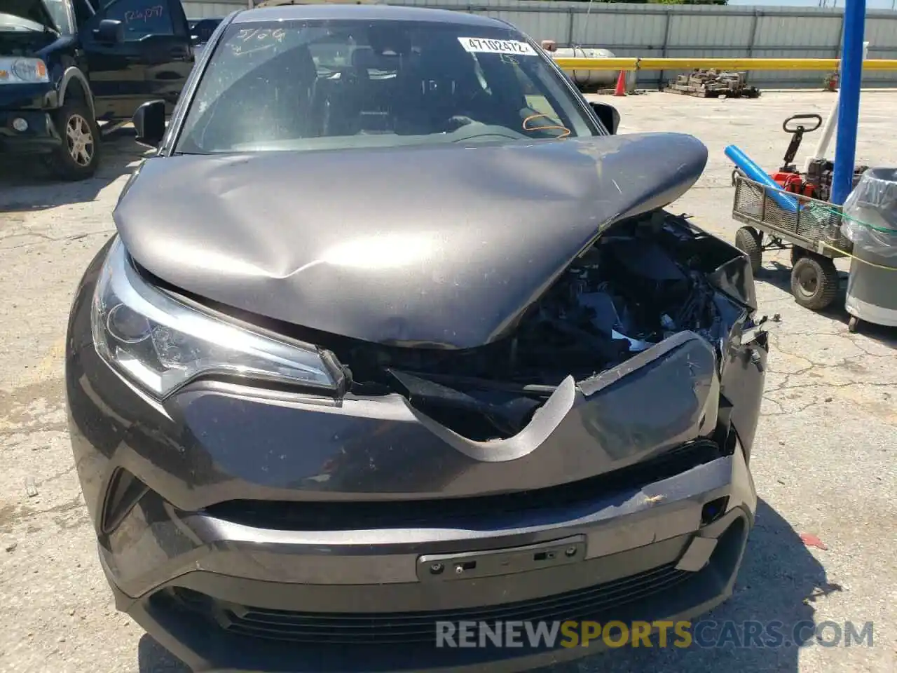 9 Photograph of a damaged car JTNKHMBX7K1027580 TOYOTA C-HR 2019