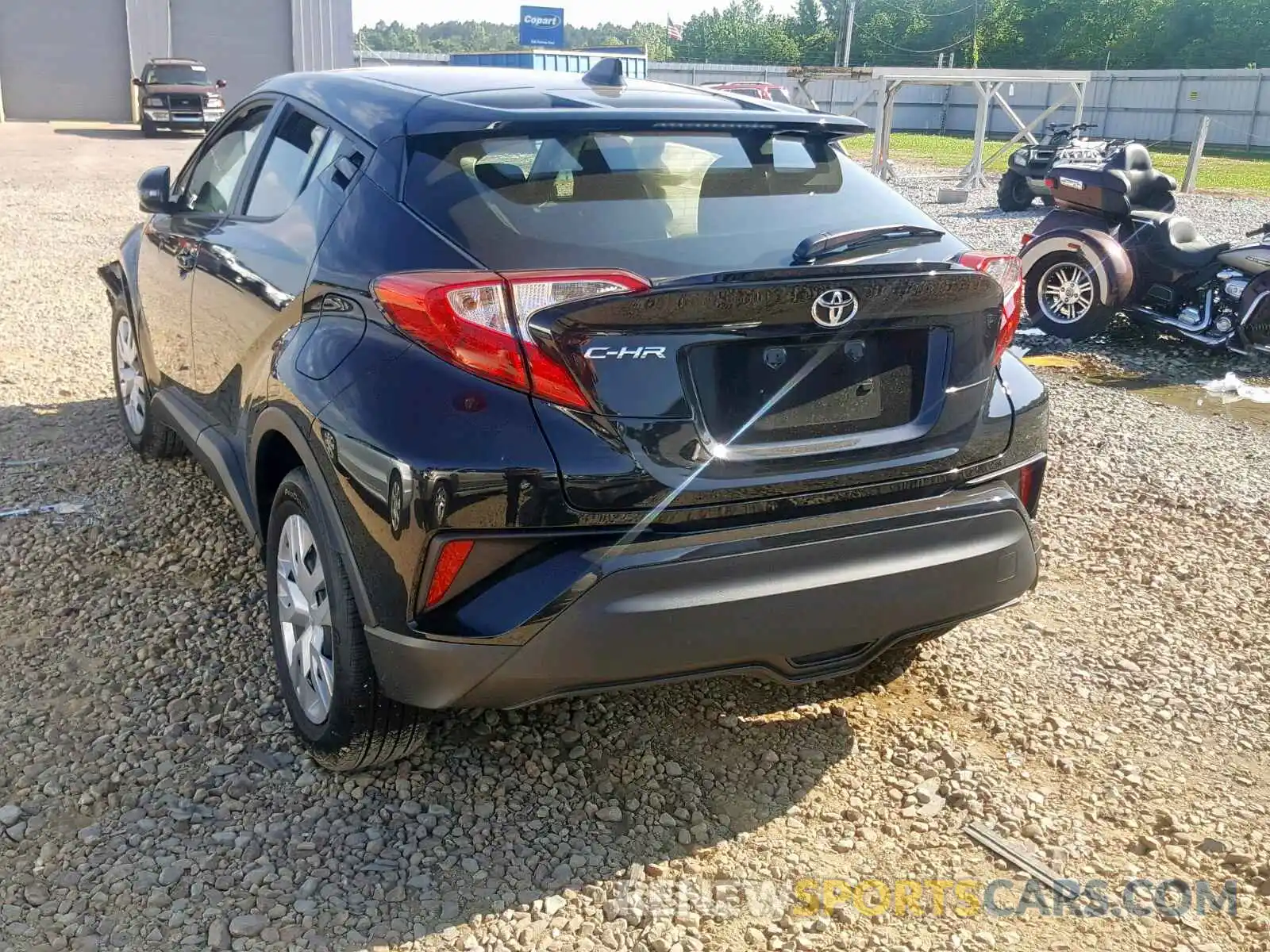 3 Photograph of a damaged car JTNKHMBX7K1028258 TOYOTA C-HR 2019