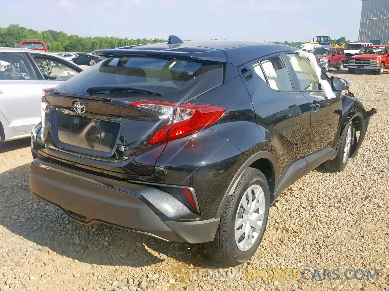 4 Photograph of a damaged car JTNKHMBX7K1028258 TOYOTA C-HR 2019