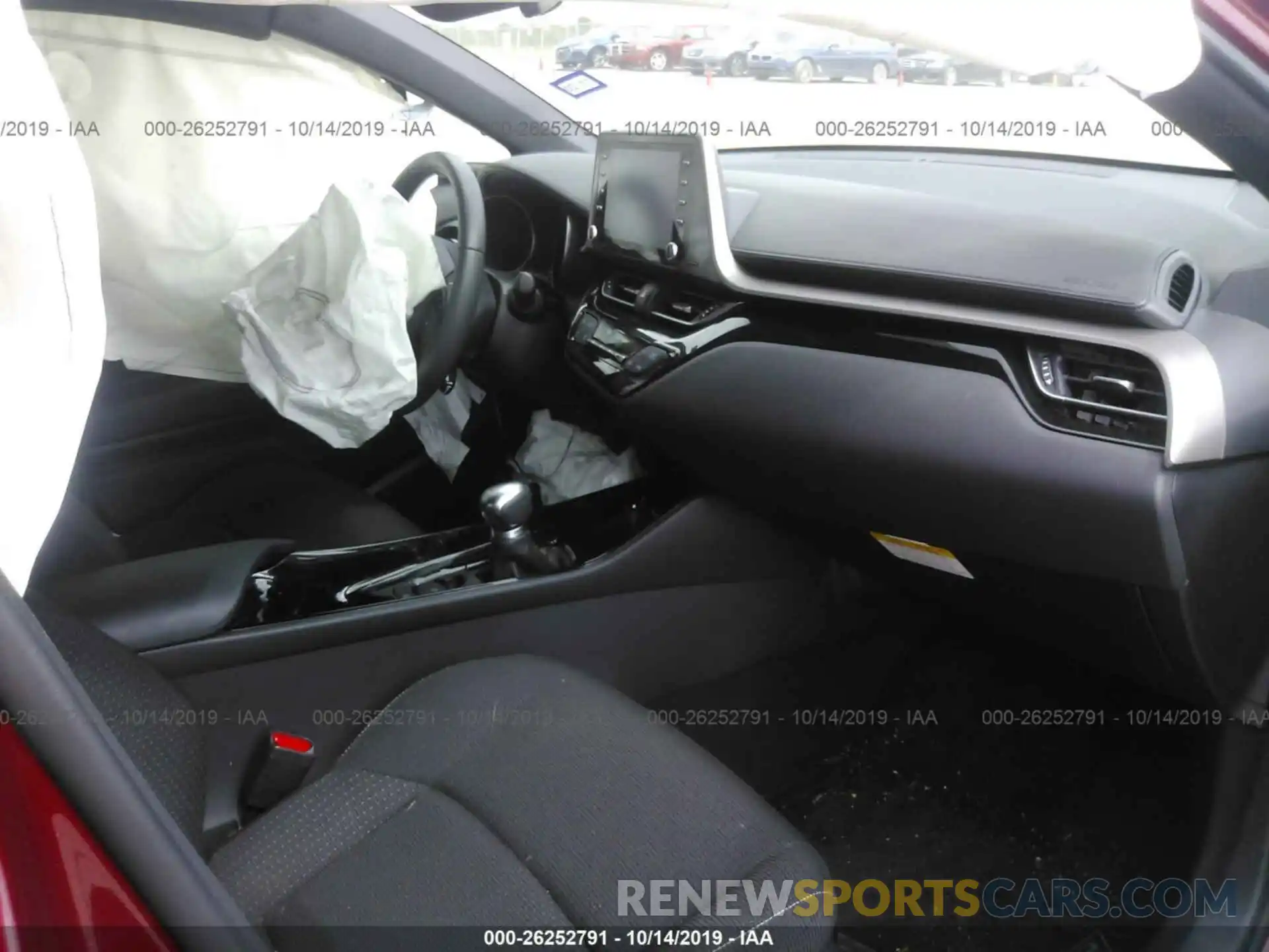 5 Photograph of a damaged car JTNKHMBX7K1028308 TOYOTA C-HR 2019