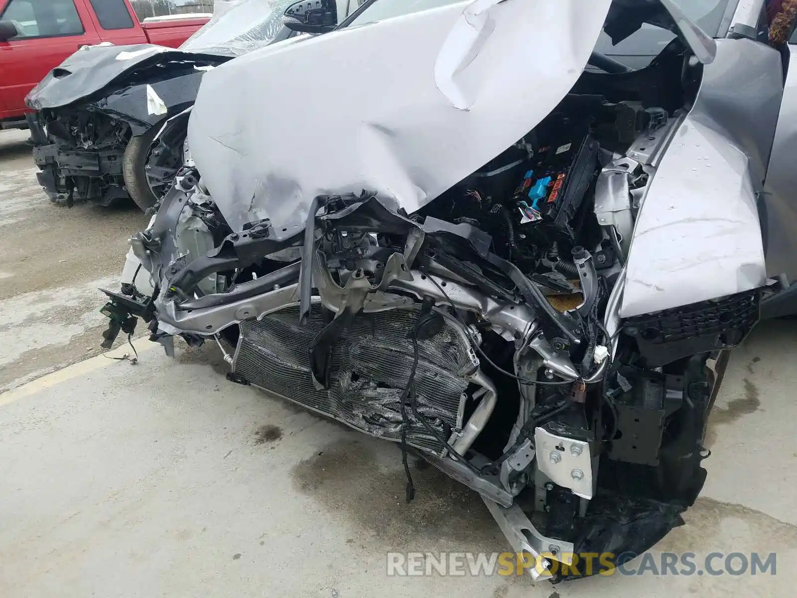 9 Photograph of a damaged car JTNKHMBX7K1028485 TOYOTA C-HR 2019