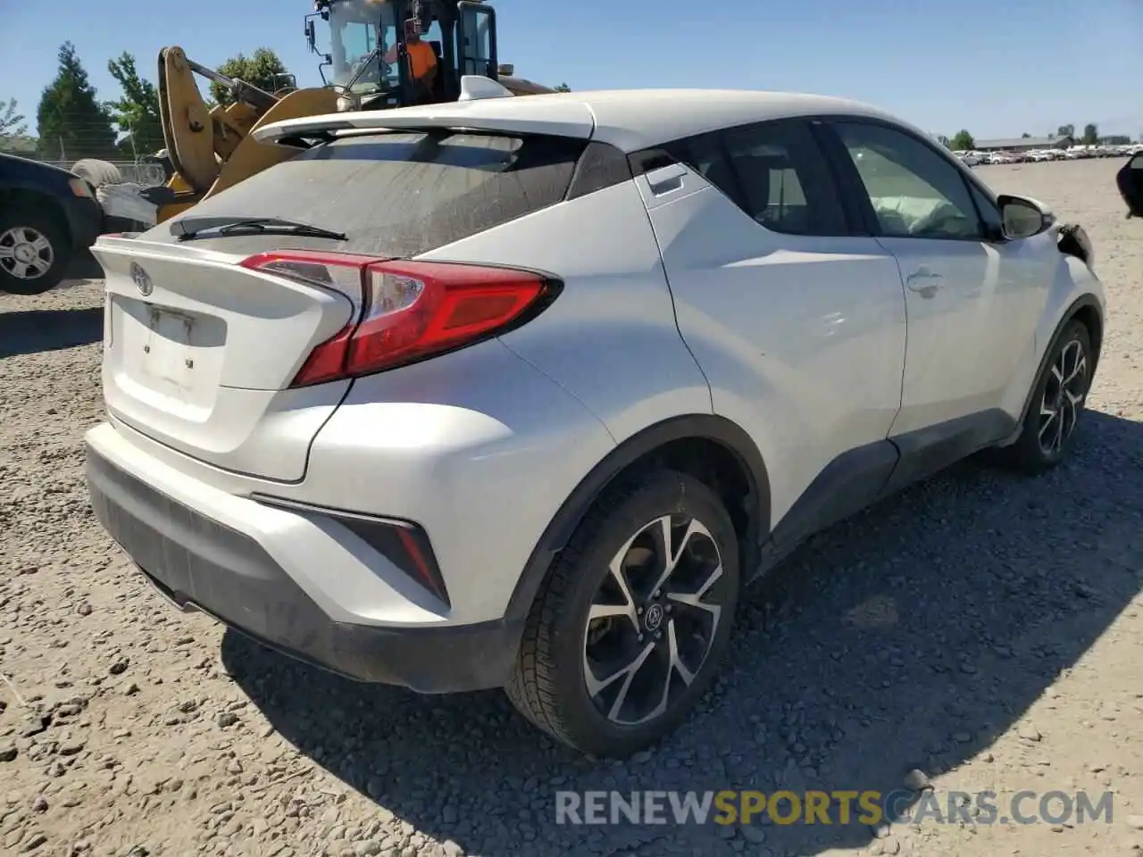 4 Photograph of a damaged car JTNKHMBX7K1030124 TOYOTA C-HR 2019