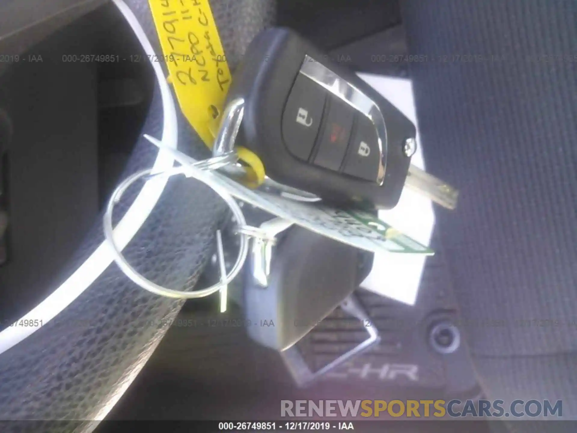 11 Photograph of a damaged car JTNKHMBX7K1030253 TOYOTA C-HR 2019