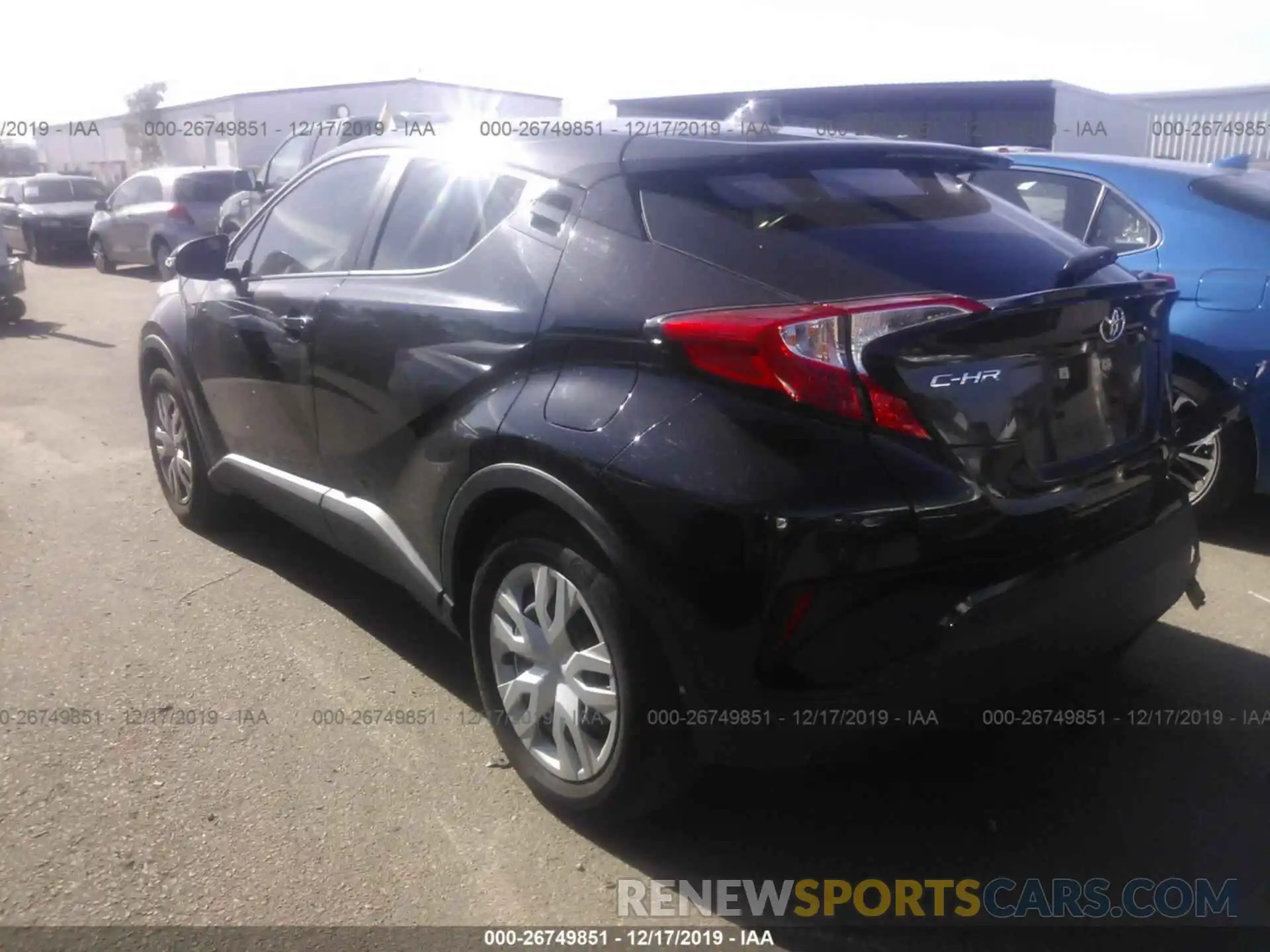 3 Photograph of a damaged car JTNKHMBX7K1030253 TOYOTA C-HR 2019