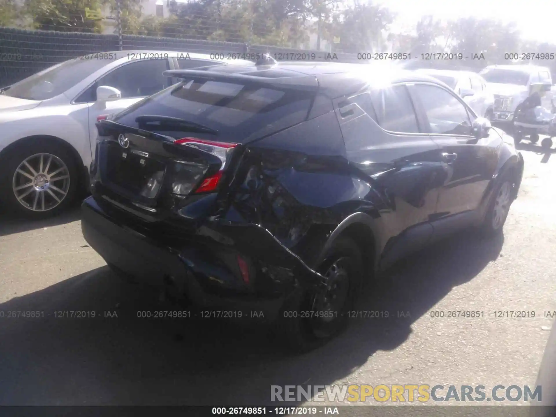 4 Photograph of a damaged car JTNKHMBX7K1030253 TOYOTA C-HR 2019