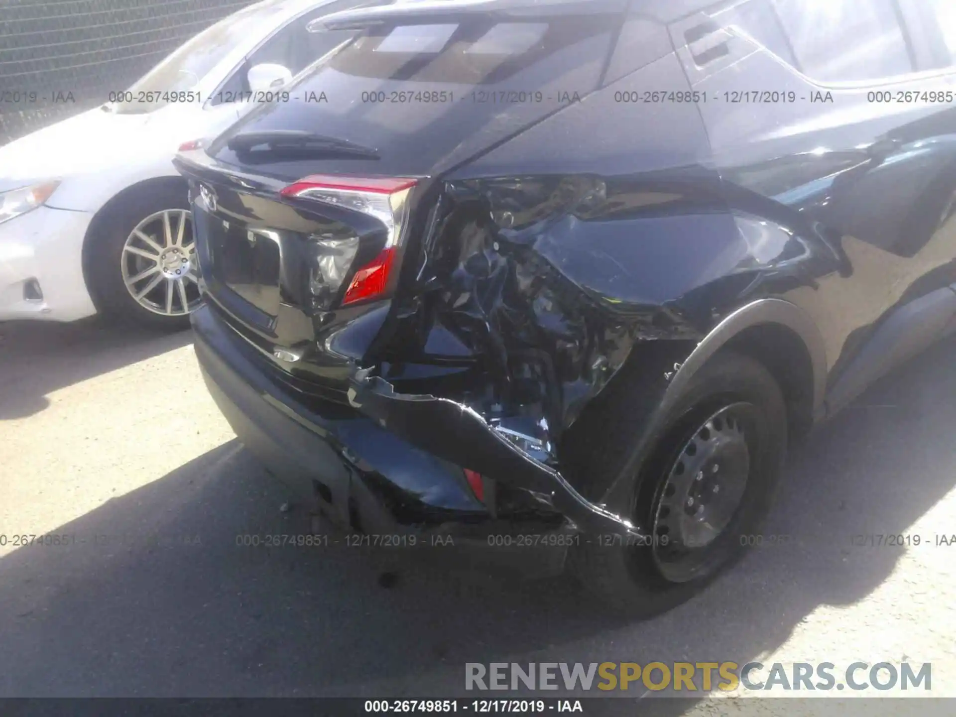 6 Photograph of a damaged car JTNKHMBX7K1030253 TOYOTA C-HR 2019