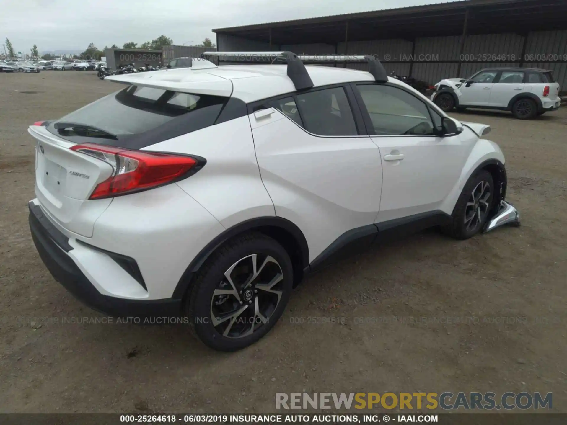 4 Photograph of a damaged car JTNKHMBX7K1031645 TOYOTA C-HR 2019