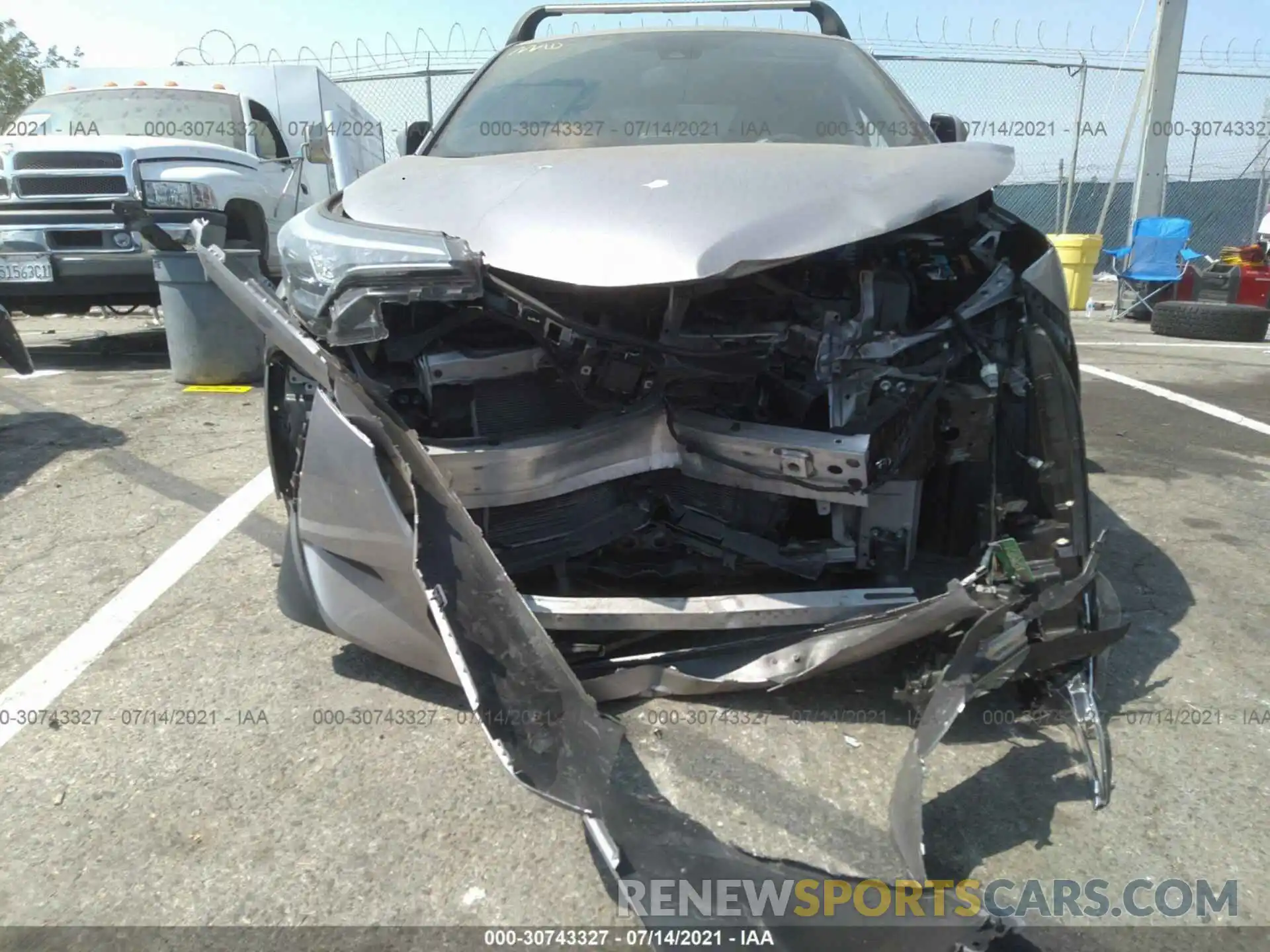 6 Photograph of a damaged car JTNKHMBX7K1031807 TOYOTA C-HR 2019