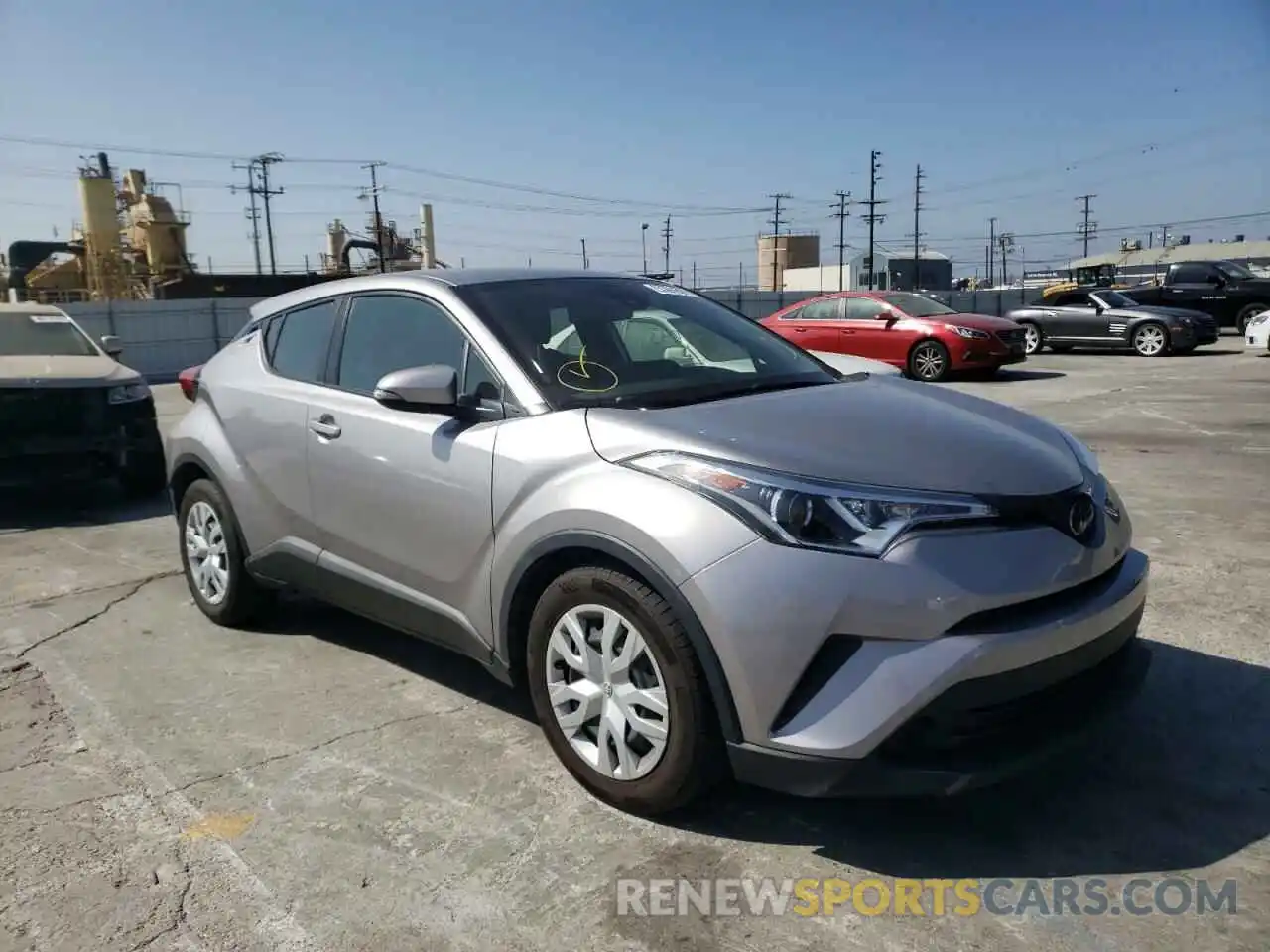 1 Photograph of a damaged car JTNKHMBX7K1032097 TOYOTA C-HR 2019