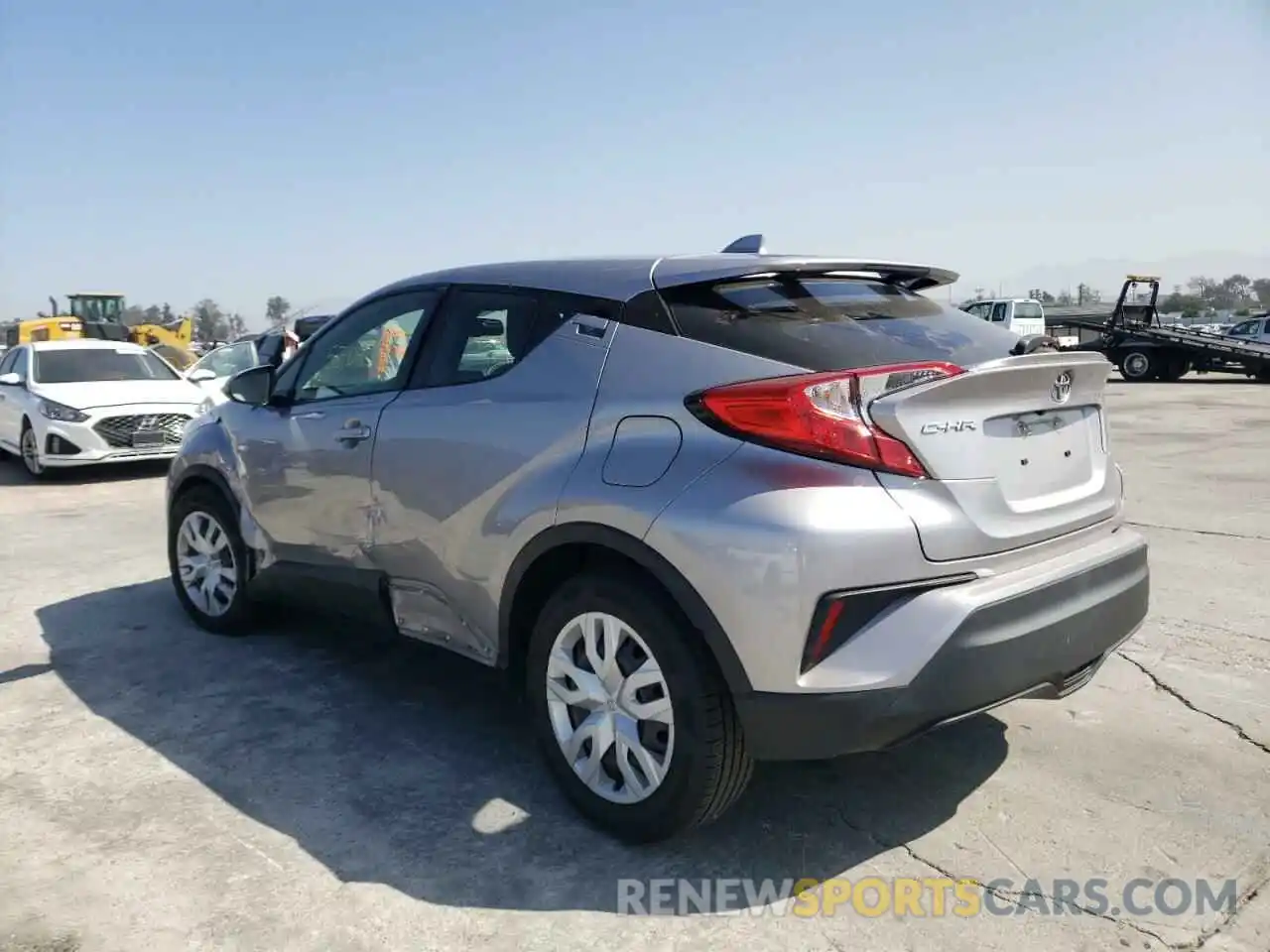 3 Photograph of a damaged car JTNKHMBX7K1032097 TOYOTA C-HR 2019