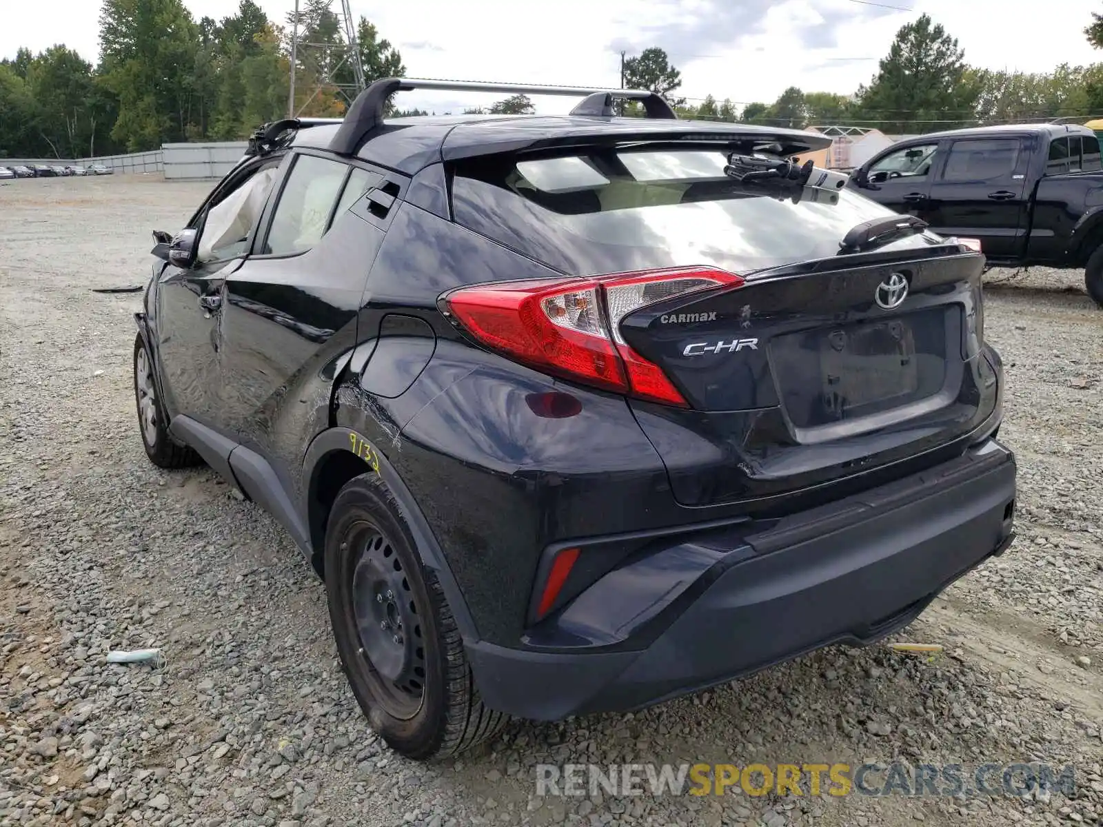 3 Photograph of a damaged car JTNKHMBX7K1033430 TOYOTA C-HR 2019