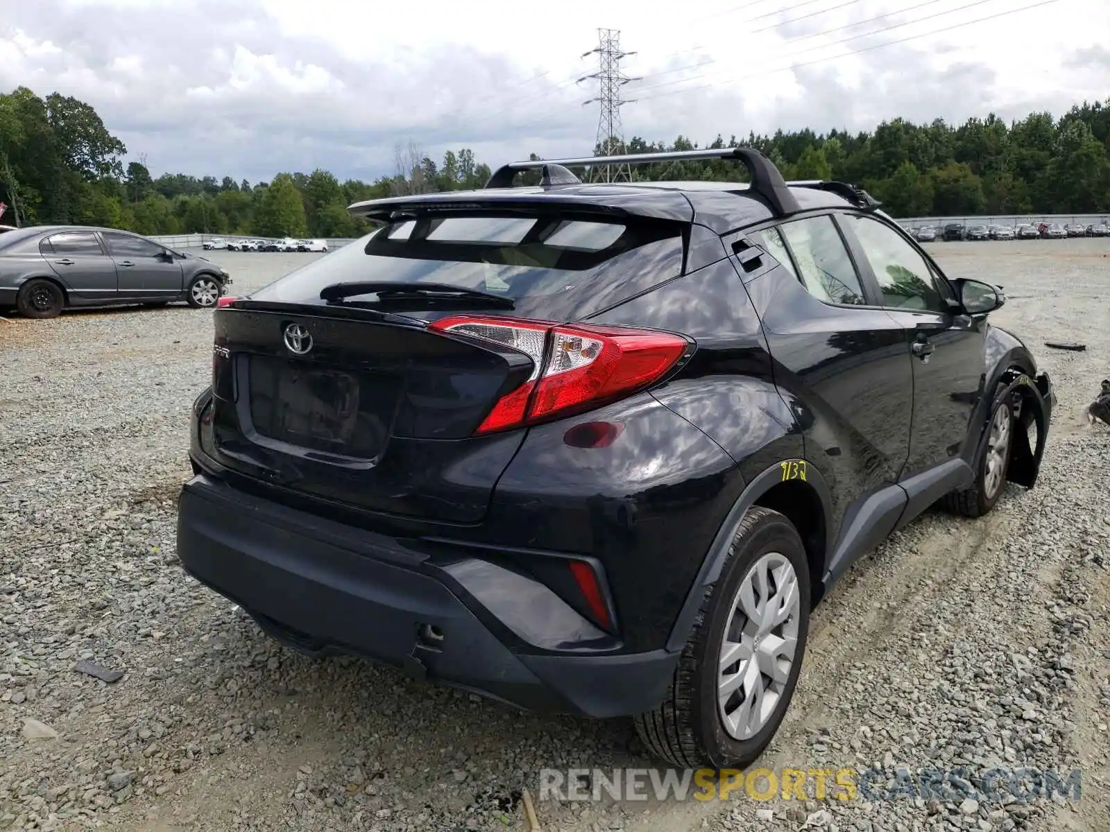 4 Photograph of a damaged car JTNKHMBX7K1033430 TOYOTA C-HR 2019