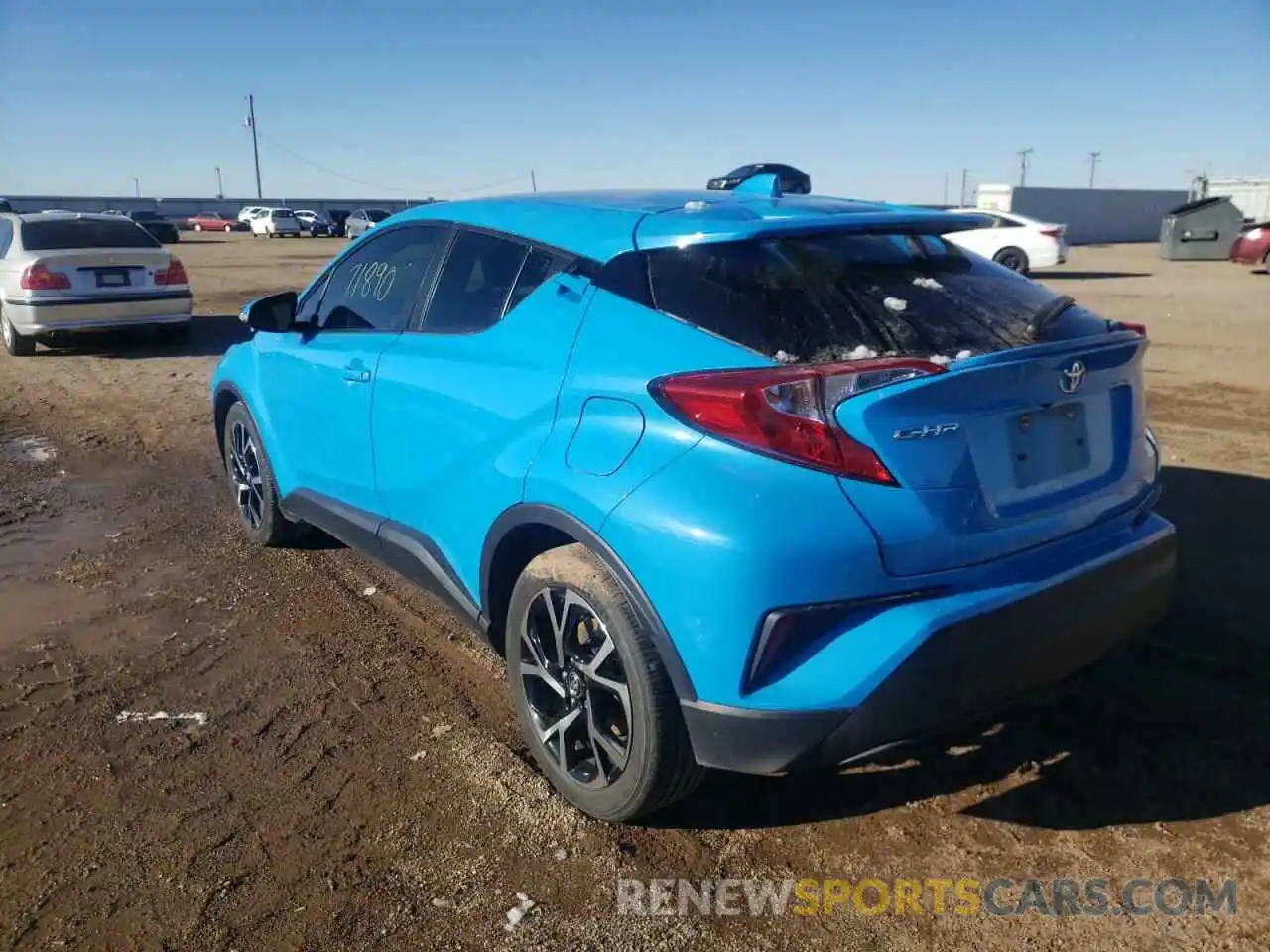 3 Photograph of a damaged car JTNKHMBX7K1034237 TOYOTA C-HR 2019