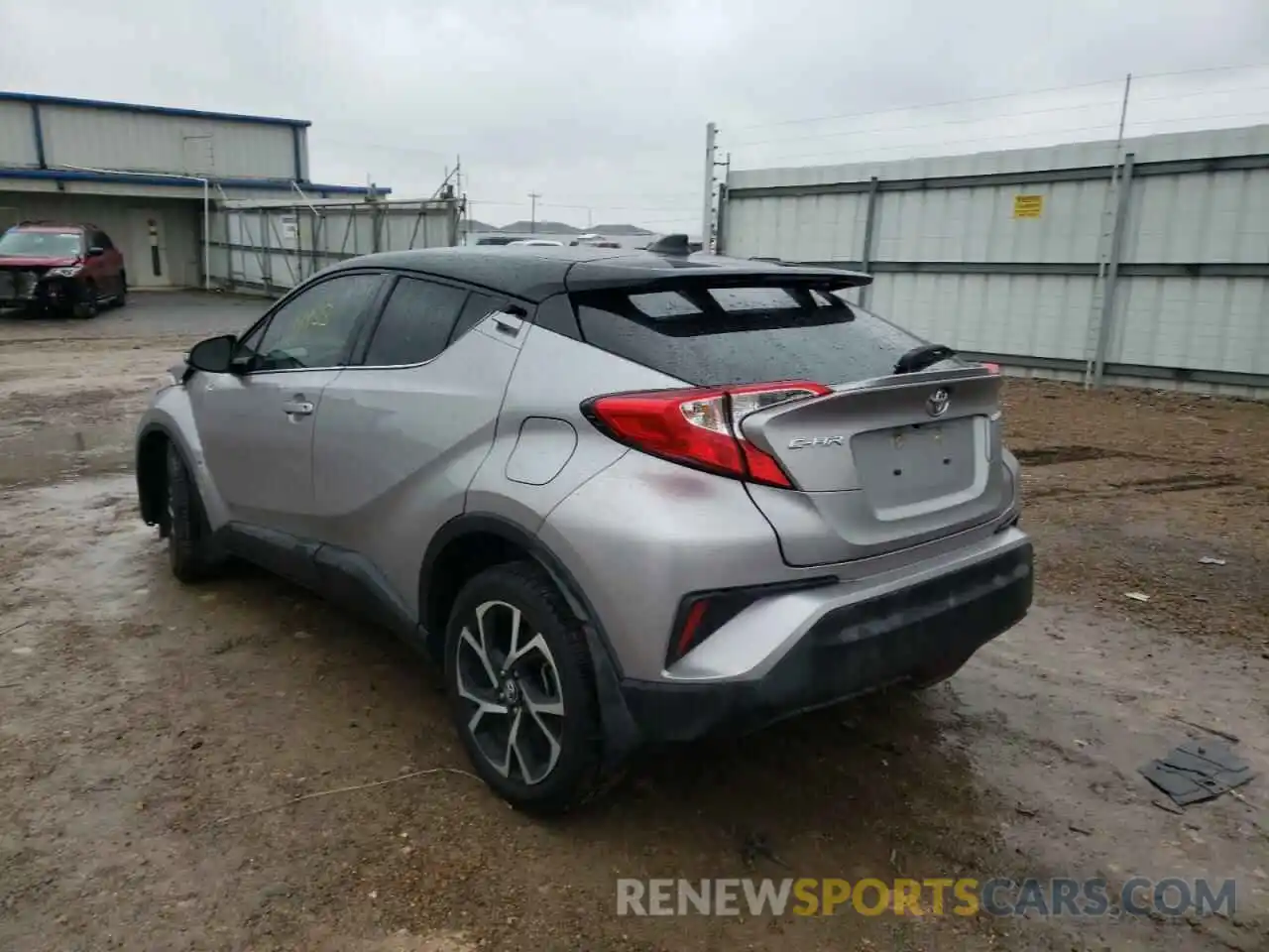 3 Фотография поврежденного автомобиля JTNKHMBX7K1034769 TOYOTA C-HR 2019