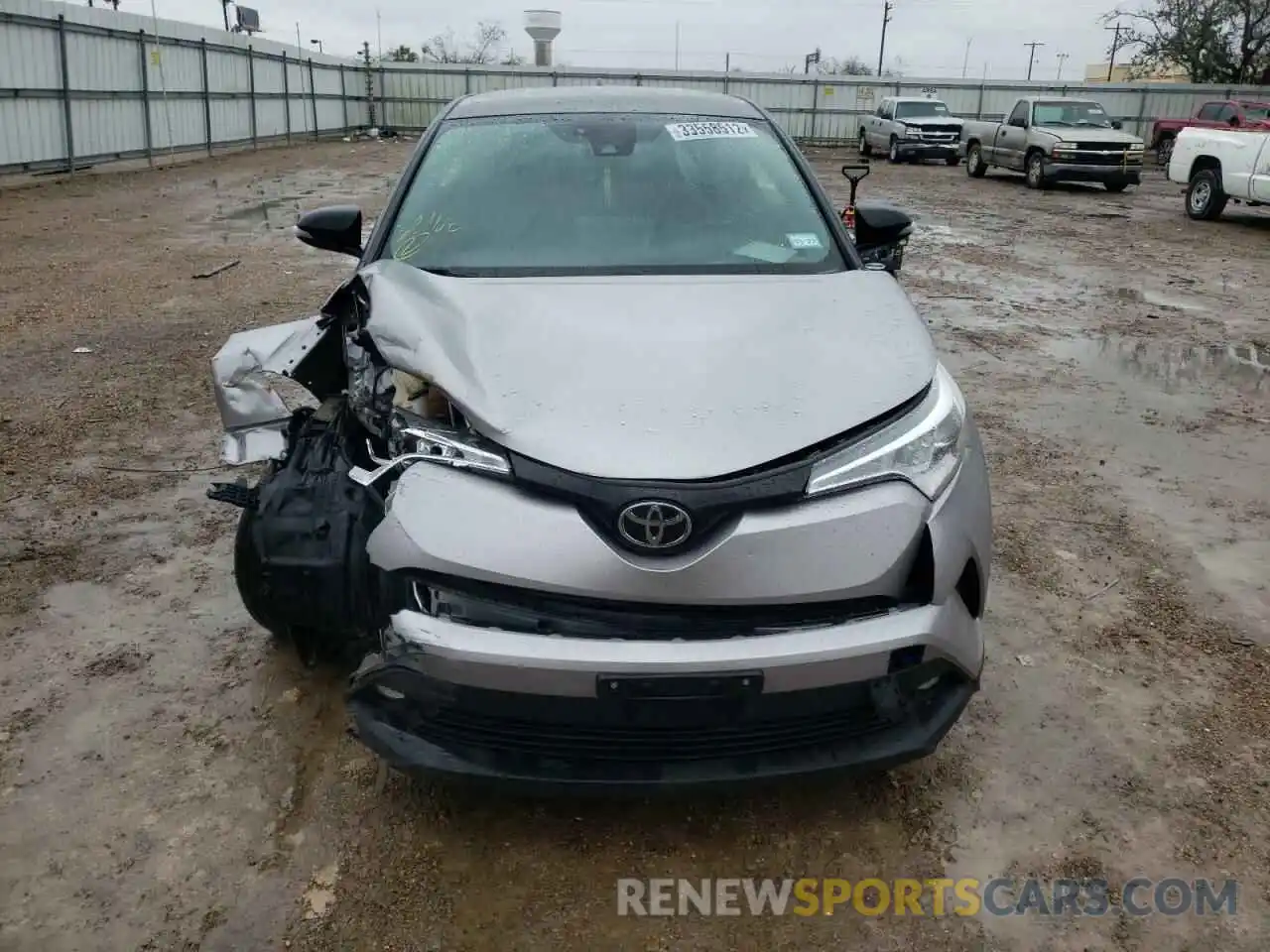 7 Photograph of a damaged car JTNKHMBX7K1034769 TOYOTA C-HR 2019