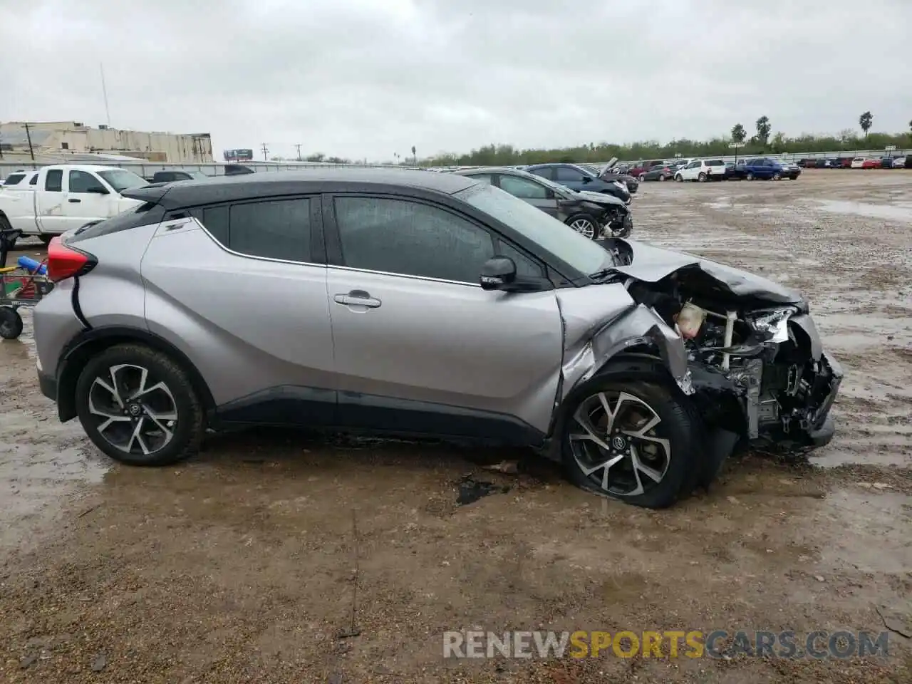 9 Photograph of a damaged car JTNKHMBX7K1034769 TOYOTA C-HR 2019