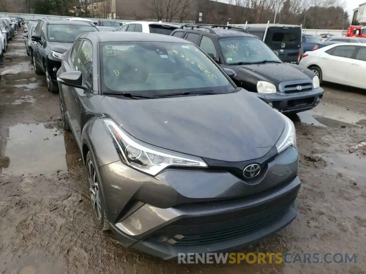 1 Photograph of a damaged car JTNKHMBX7K1035470 TOYOTA C-HR 2019