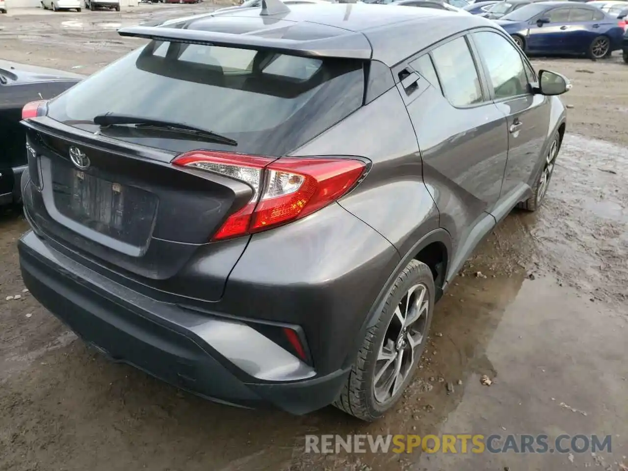 4 Photograph of a damaged car JTNKHMBX7K1035470 TOYOTA C-HR 2019