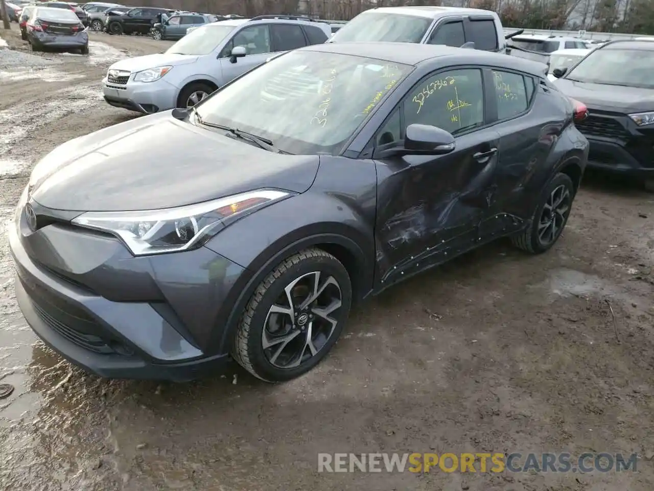 9 Фотография поврежденного автомобиля JTNKHMBX7K1035470 TOYOTA C-HR 2019